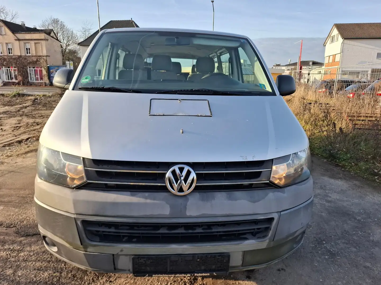Volkswagen T5 Transporter Kasten-Kombi Kombi lang Silber - 2