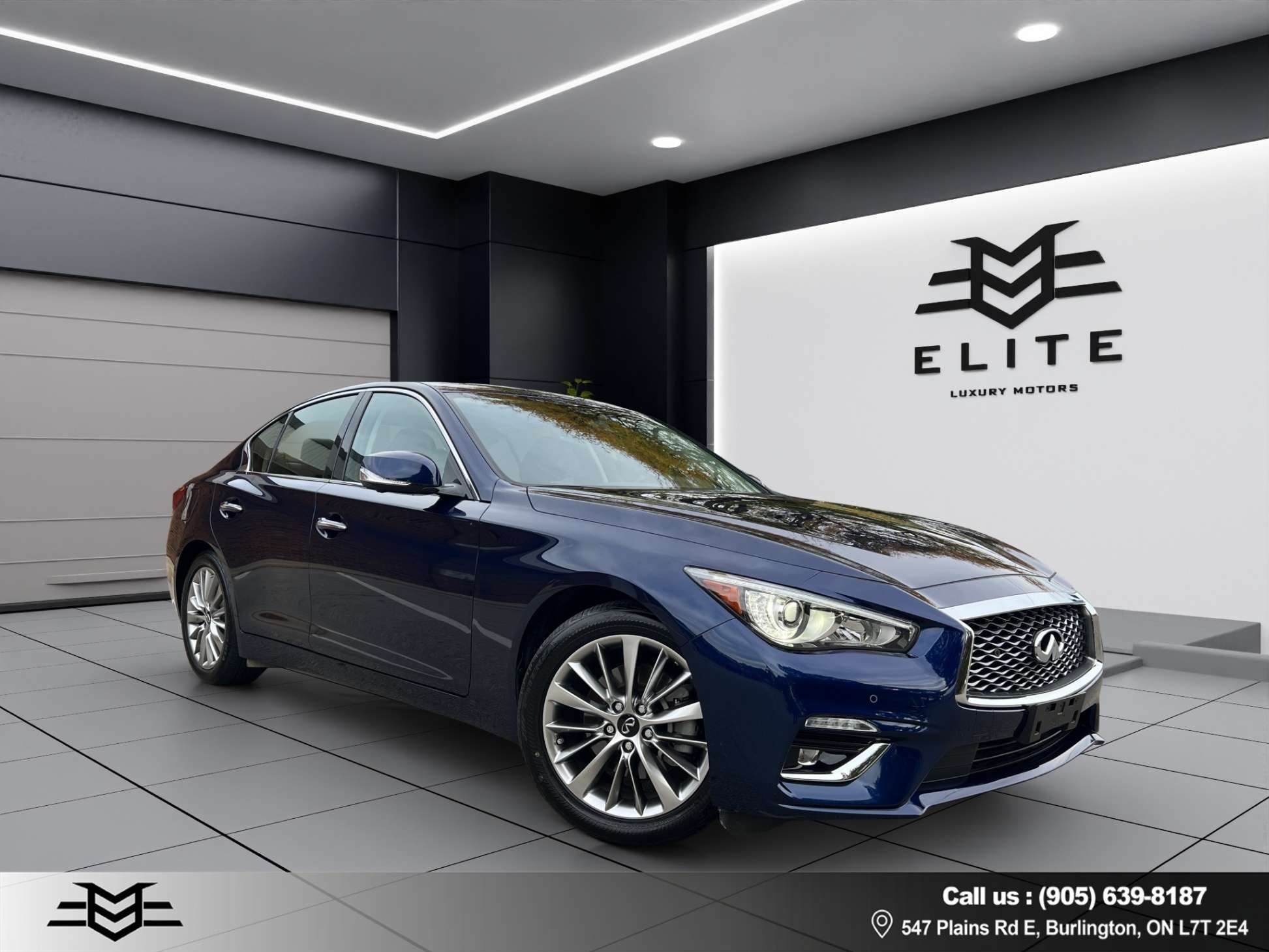 2024 Infiniti Q50 LUXE AWD - One Owner - Navigation System !!!