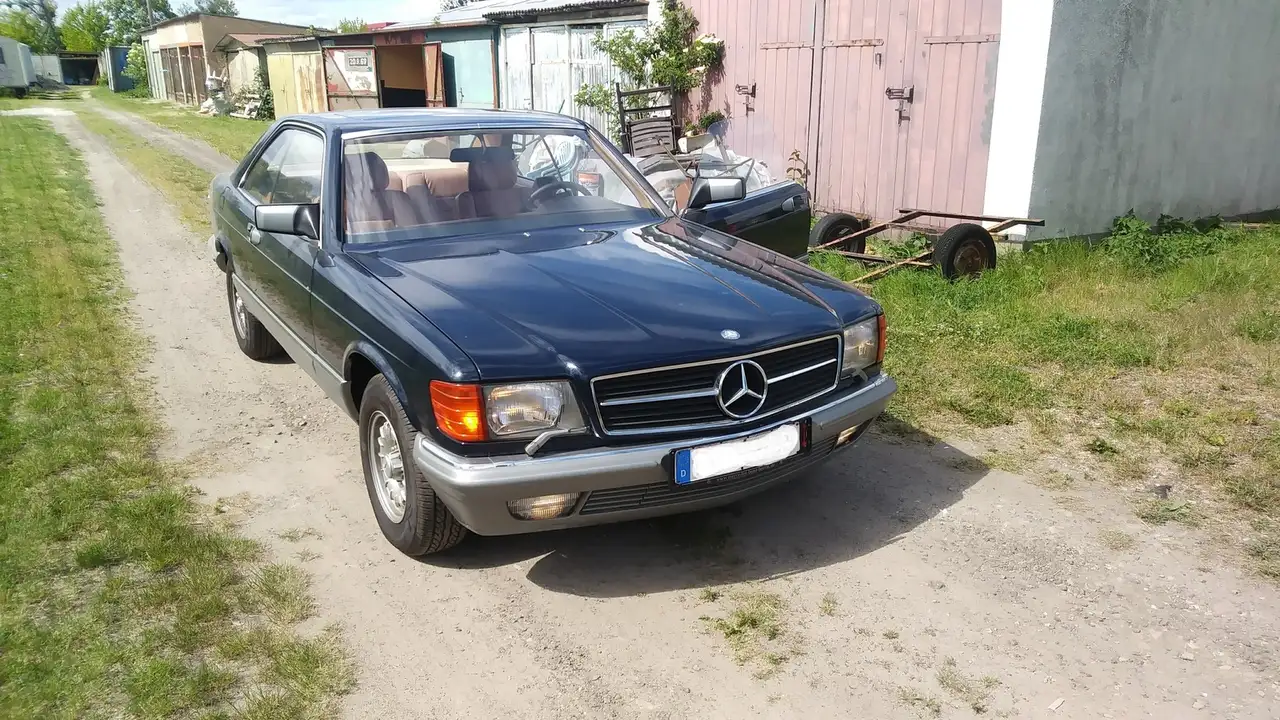 Mercedes-Benz 500 SEC 2.HAND + SCHECKHEFT+ KLIMA + NUR 139 TKM, foto 4