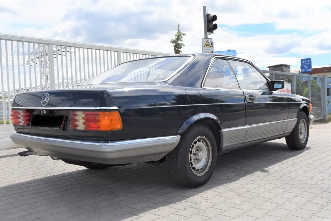 Mercedes-Benz 500 SEC 2.HAND + SCHECKHEFT+ KLIMA + NUR 139 TKM, foto 12