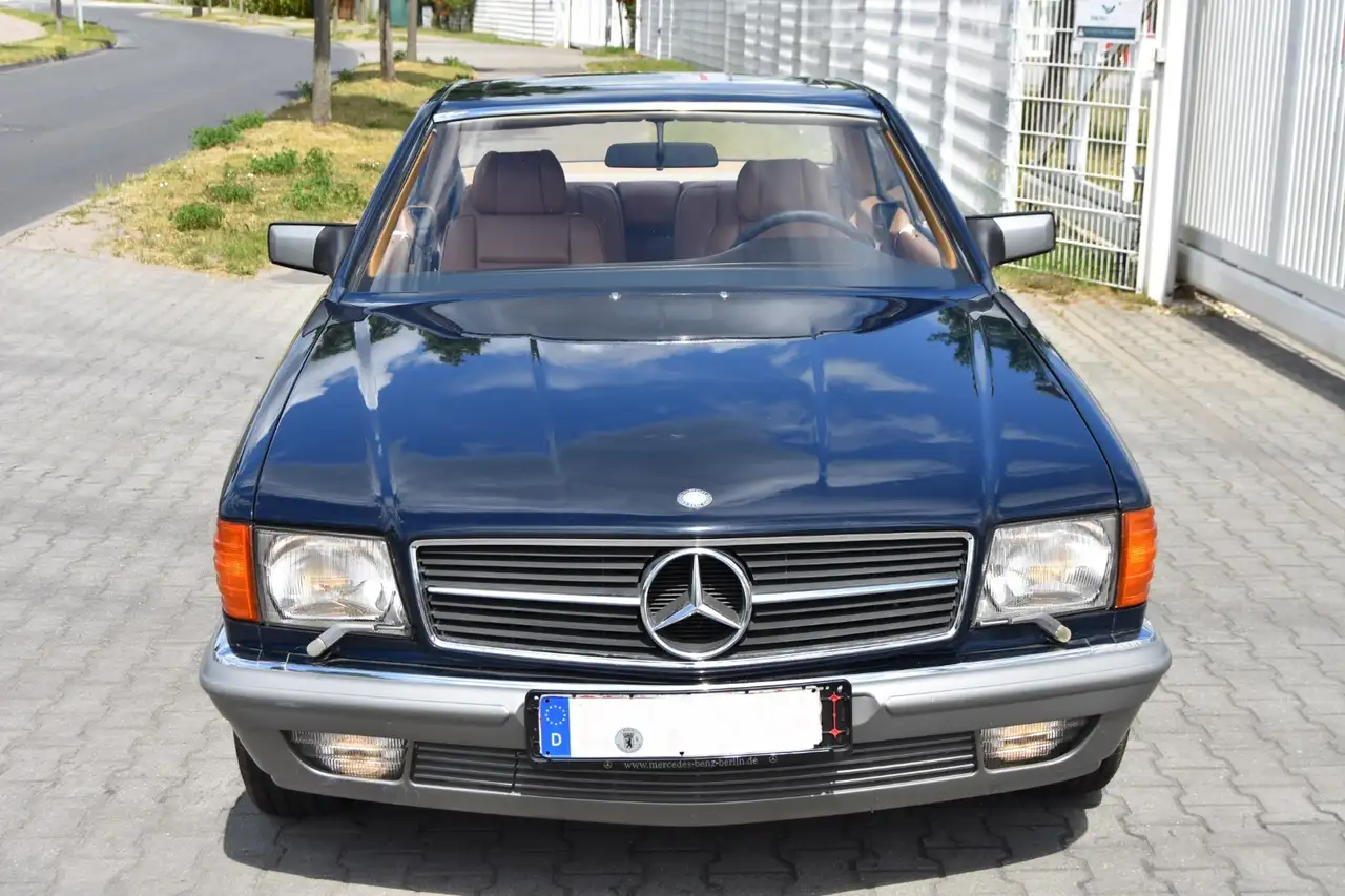 Mercedes-Benz 500 SEC 2.HAND + SCHECKHEFT+ KLIMA + NUR 139 TKM, foto 7
