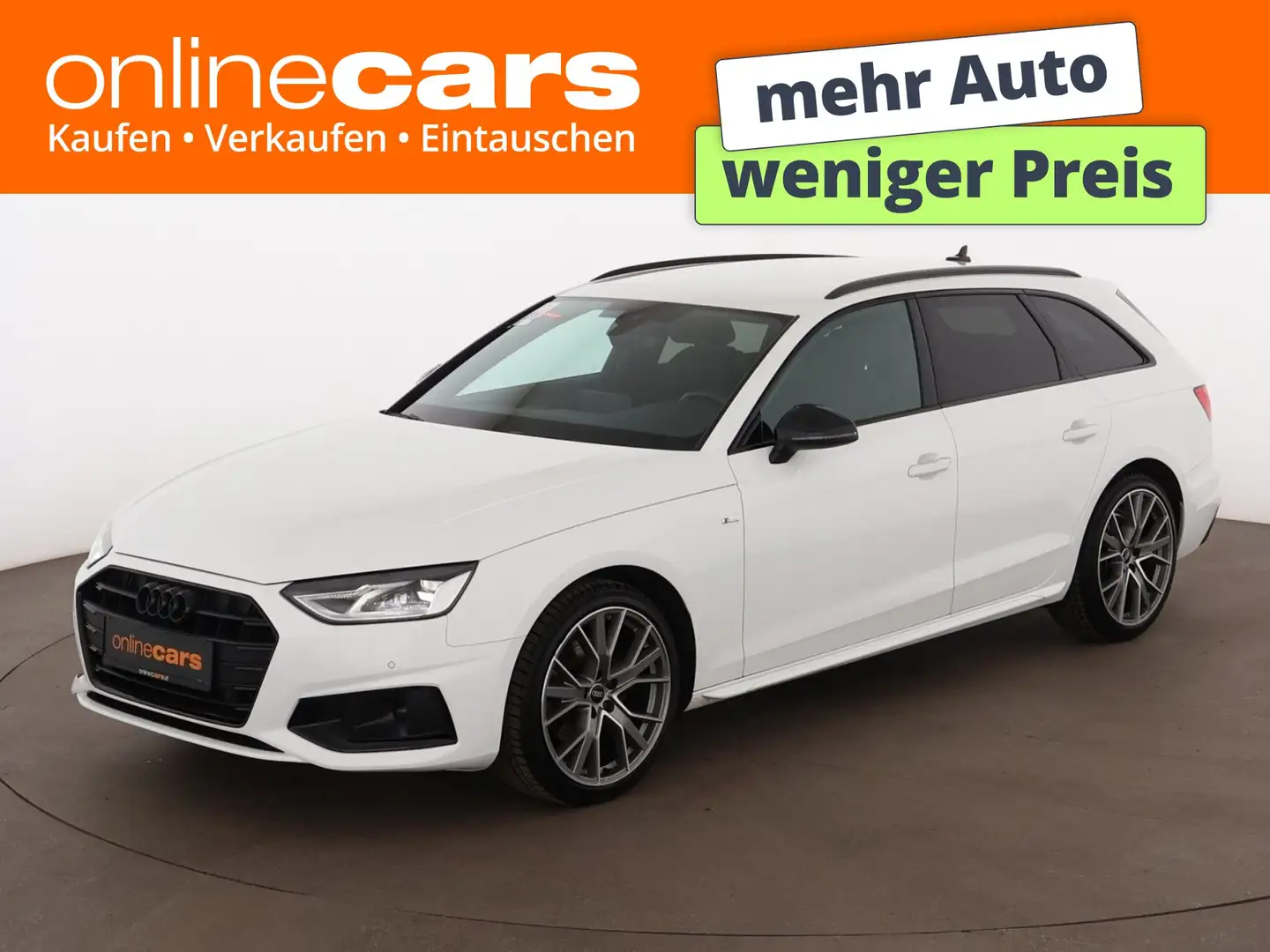 Audi A4 Avant 35 TDI S-Line Aut LED NAVI SITZHZG TEMP Weiß - 1