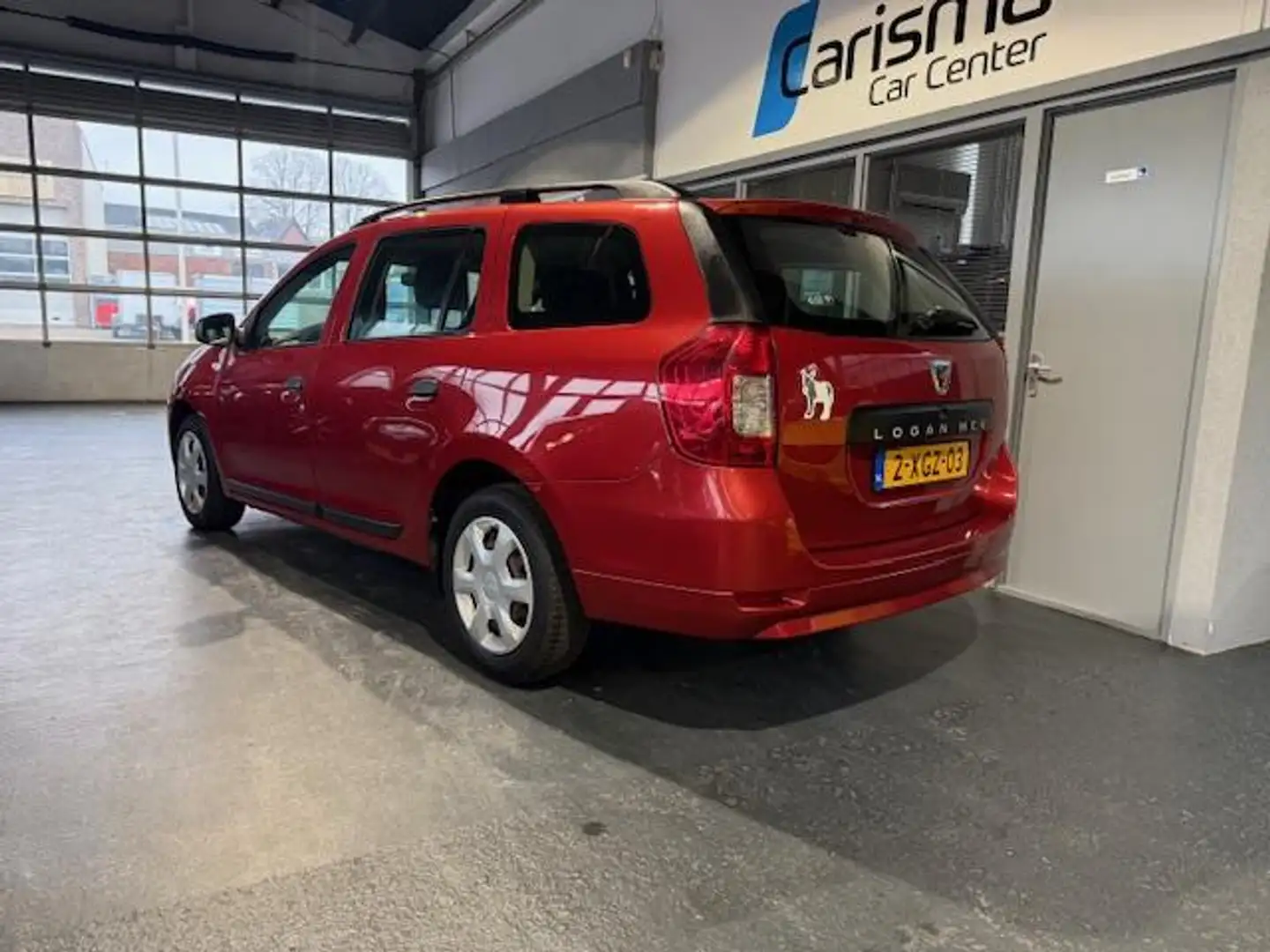 Dacia Logan MCV 0.9 TCe Ambiance Airco|EL-RMN Rouge - 2