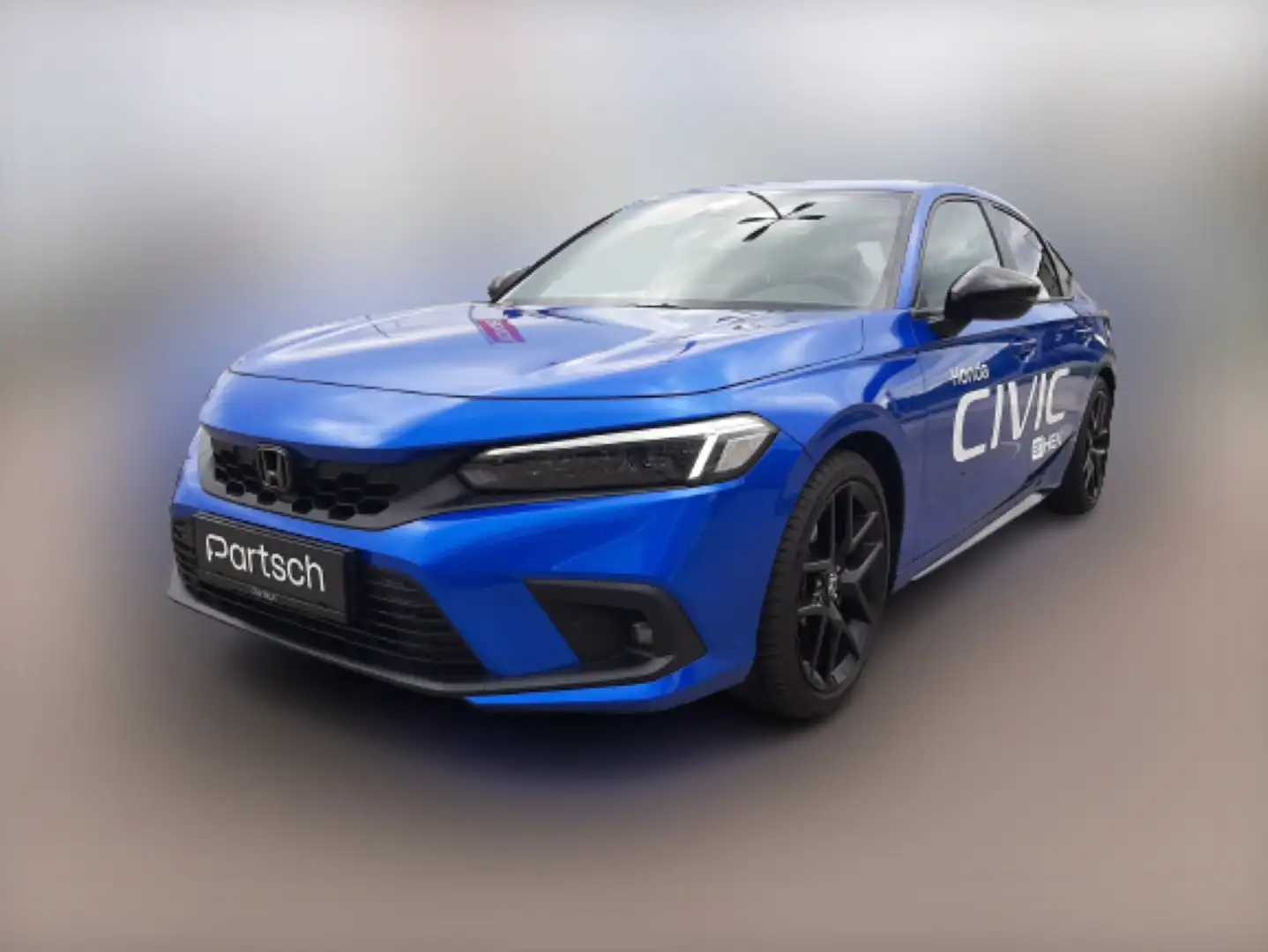 Honda Civic 2.0 i-MMD Hybrid Sport e-CVT Aut. FLA LM Bleu - 1