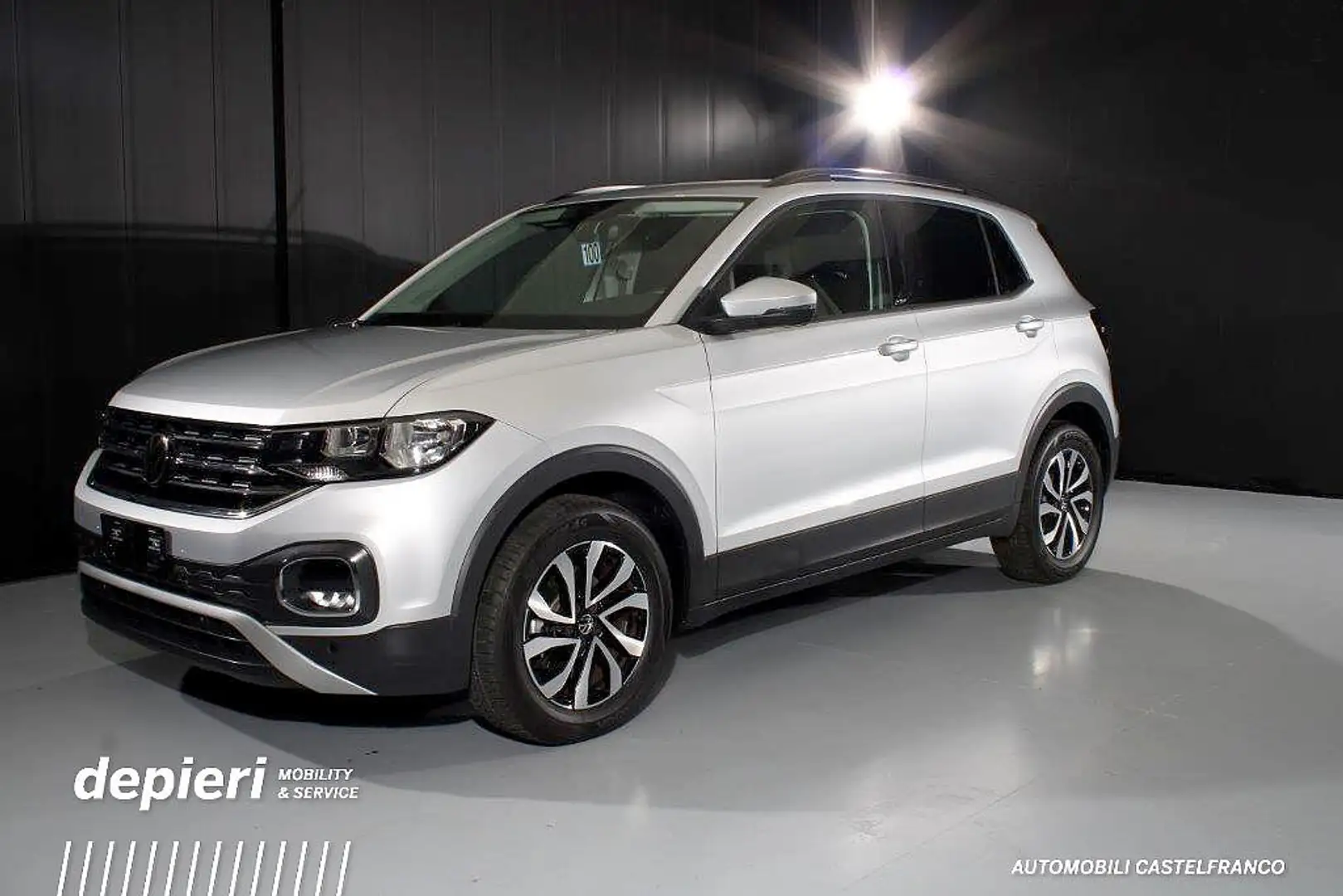 Volkswagen T-Cross 1.0 TSI Active - Ok Neop Argento - 1