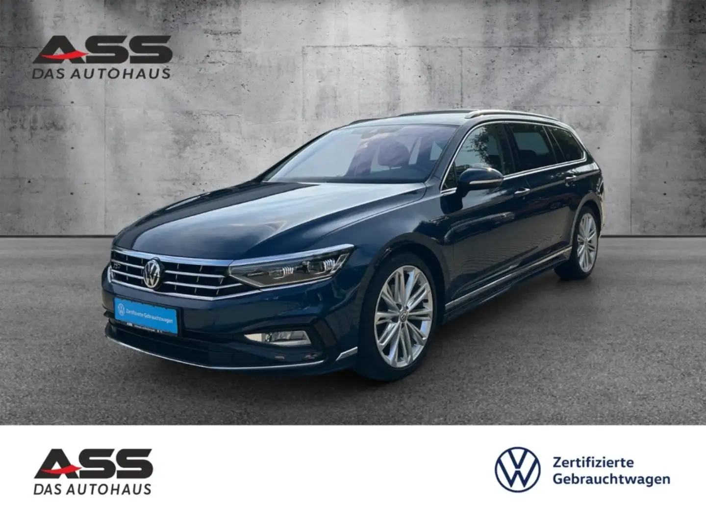 Volkswagen Passat BMT Start-Stopp EU6d-T 1.5 TSI Elegance R-Line OPF Blau - 1
