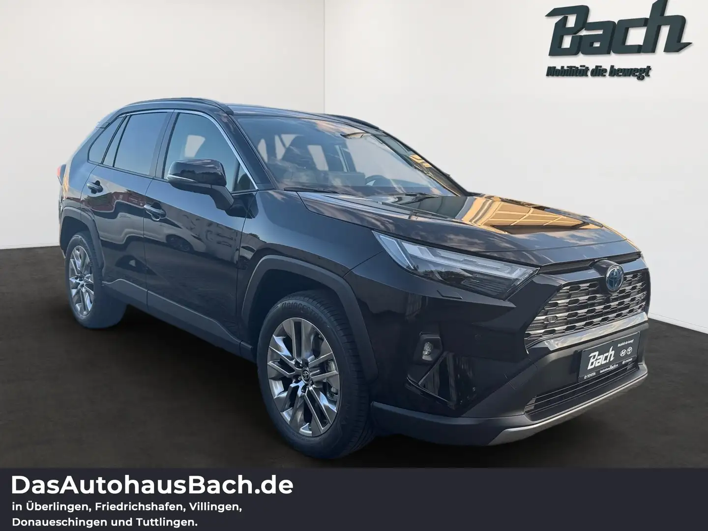 Toyota RAV 4 RAV4 Lounge 2,5L Hybrid ACC+LED+Navi+SHZ+2xKlima Schwarz - 2