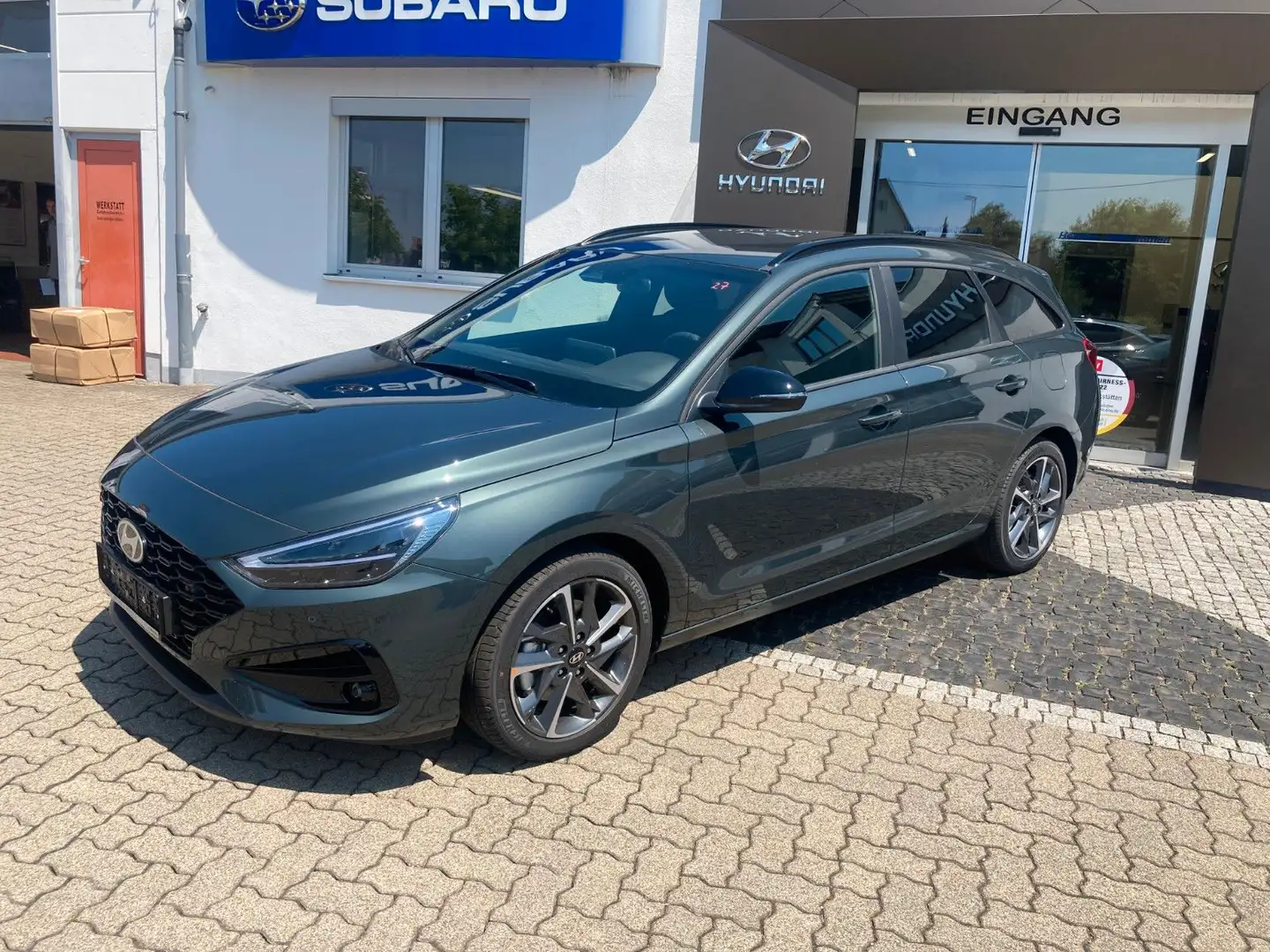 Hyundai i30 Kombi 1.0 T-GDi M/T Advantage Grün - 2
