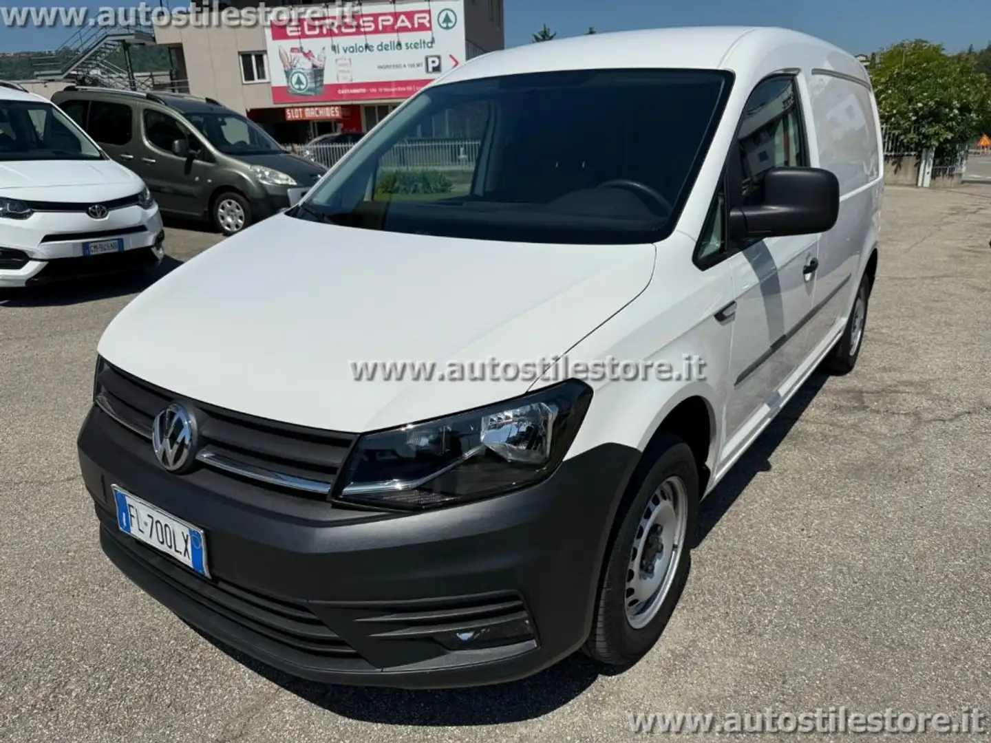 Volkswagen Caddy 2.0 TDI 102 CV Furgone Maxi Blanc - 1