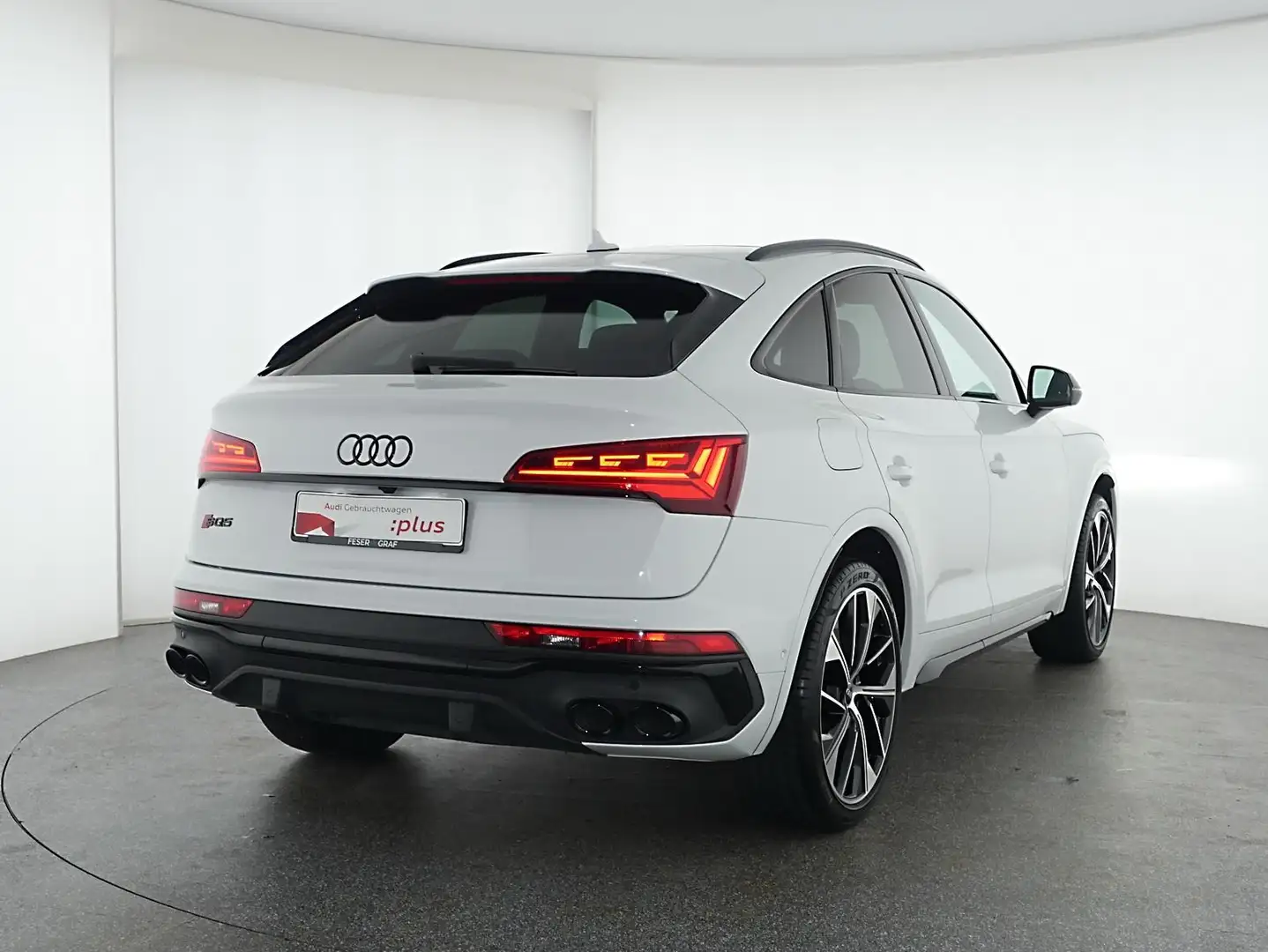 Audi SQ5 Sportback 3.0TDI quattro S tronic Matrix/AHK Weiß - 2