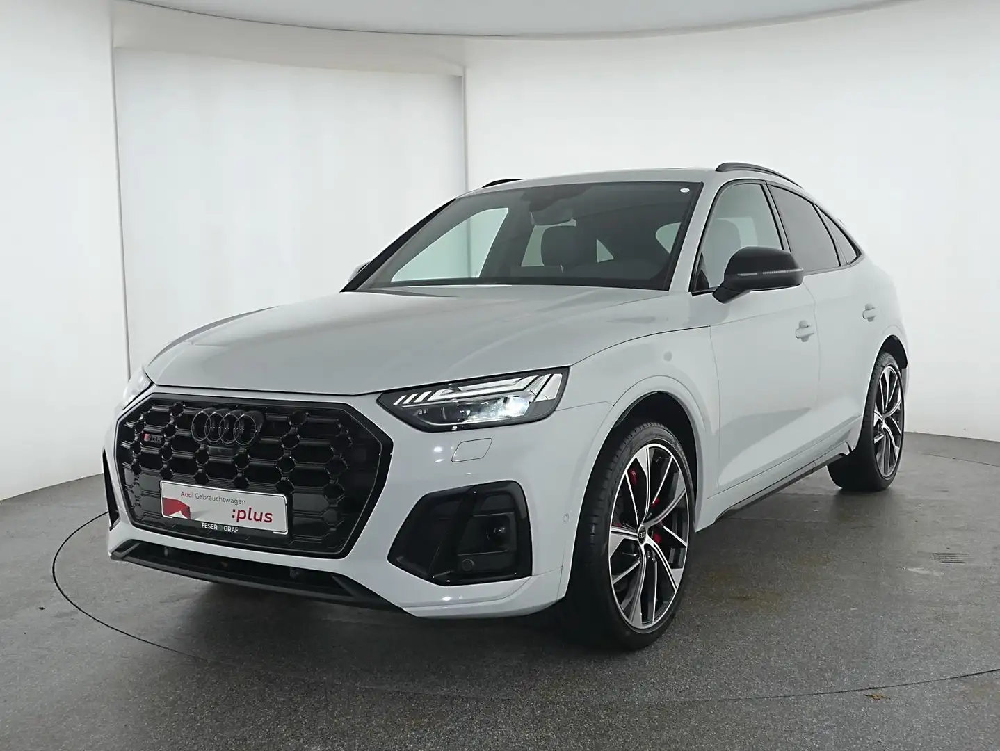 Audi SQ5 Sportback 3.0TDI quattro S tronic Matrix/AHK Weiß - 1