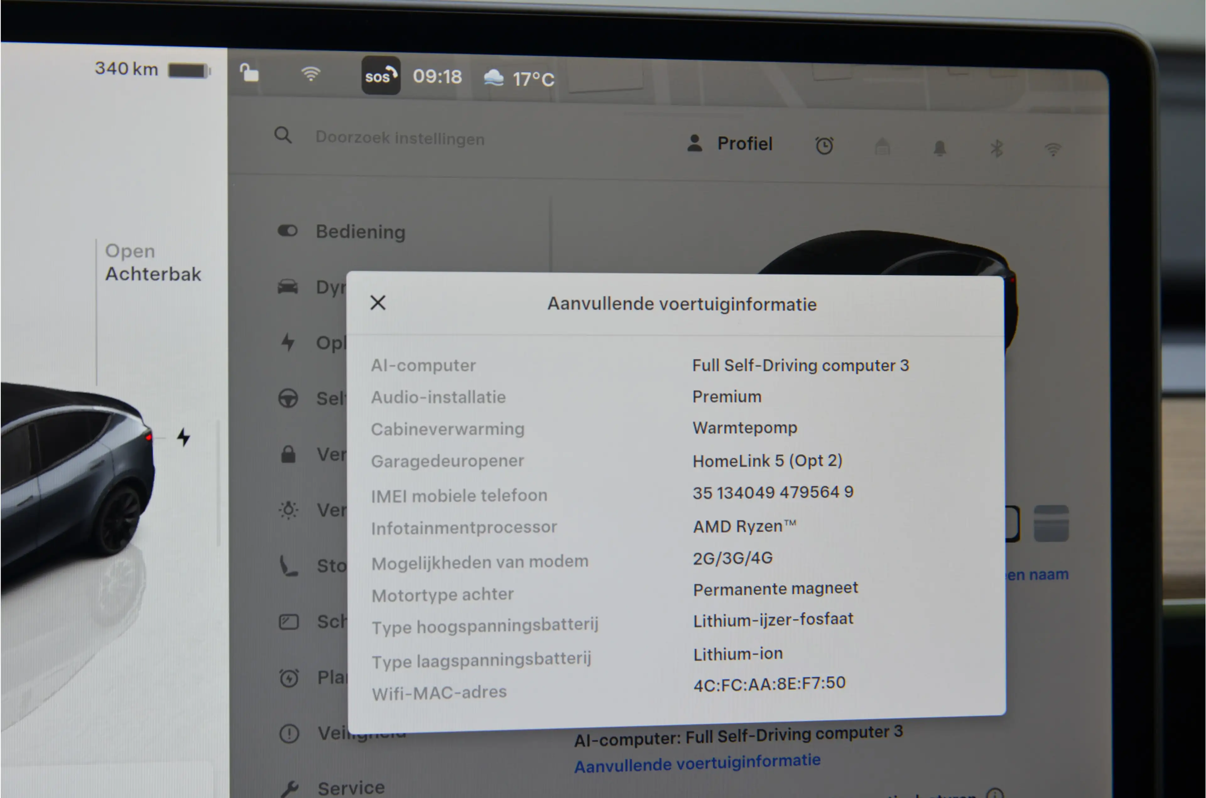 Tesla Model Y RWD 58 kWh AutoPilot3.0 Ryzen, LFP Accu, 20" Alu — photo 23