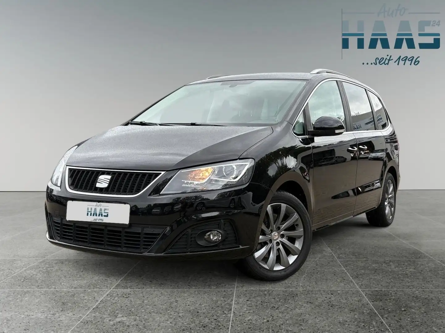 SEAT Alhambra I-Tech DSG Navi Sitzh el.Türen Schwarz - 1