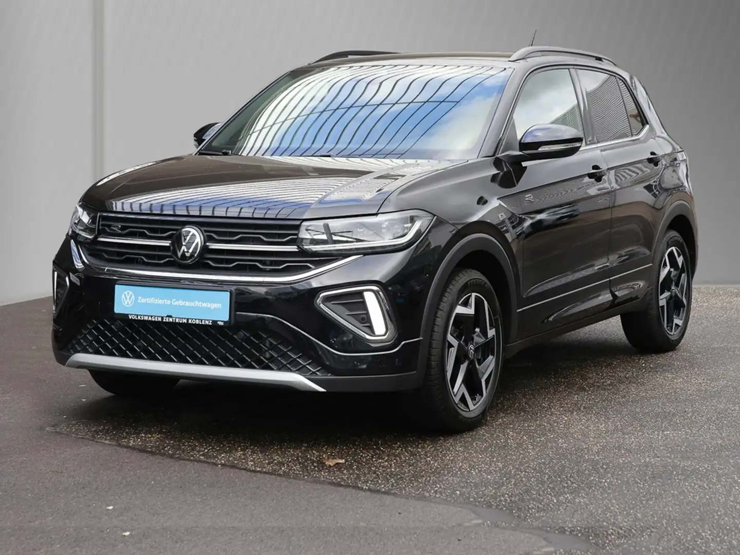 Volkswagen T-Cross 1.5 TSI DSG R-Line AHK/Navi/RFK Schwarz - 2