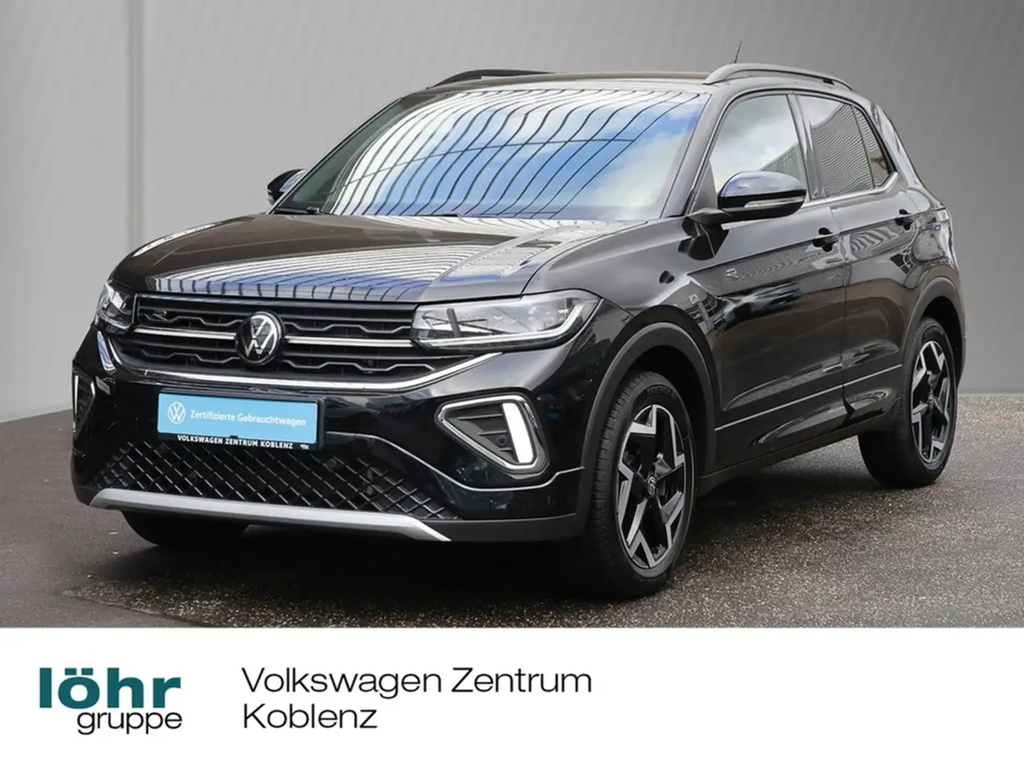 Volkswagen T-Cross 1.5 TSI DSG R-Line AHK/Navi/RFK Schwarz - 1