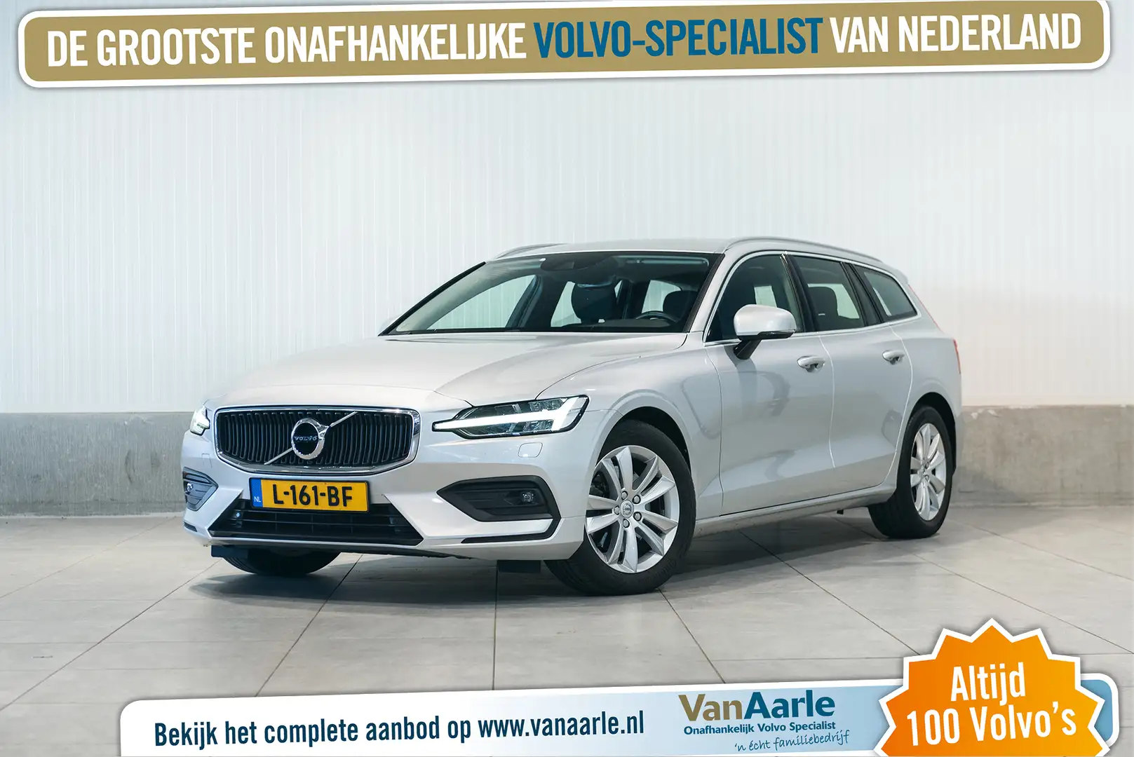 Volvo V60 B4 Benzine Aut. Business Pro Parkeercamera 197pk Zilver - 1