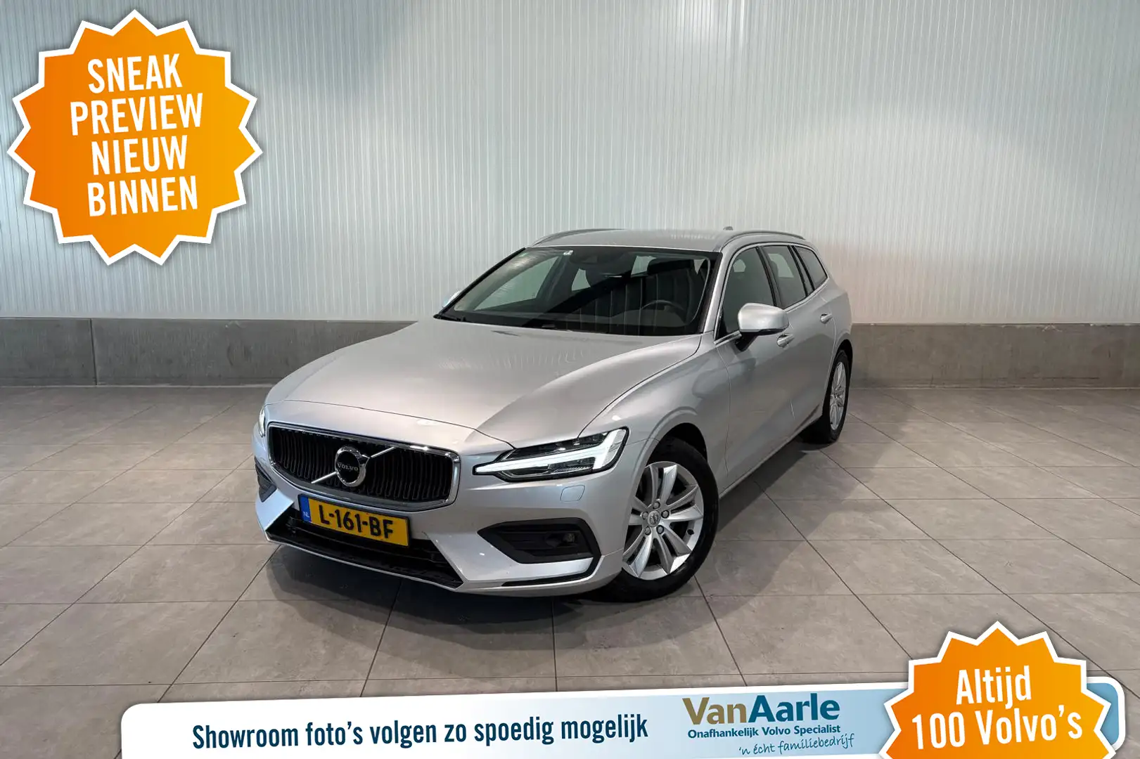 Volvo V60 B4 Aut. Business Pro Parkeercamera 197pk Zilver - 1