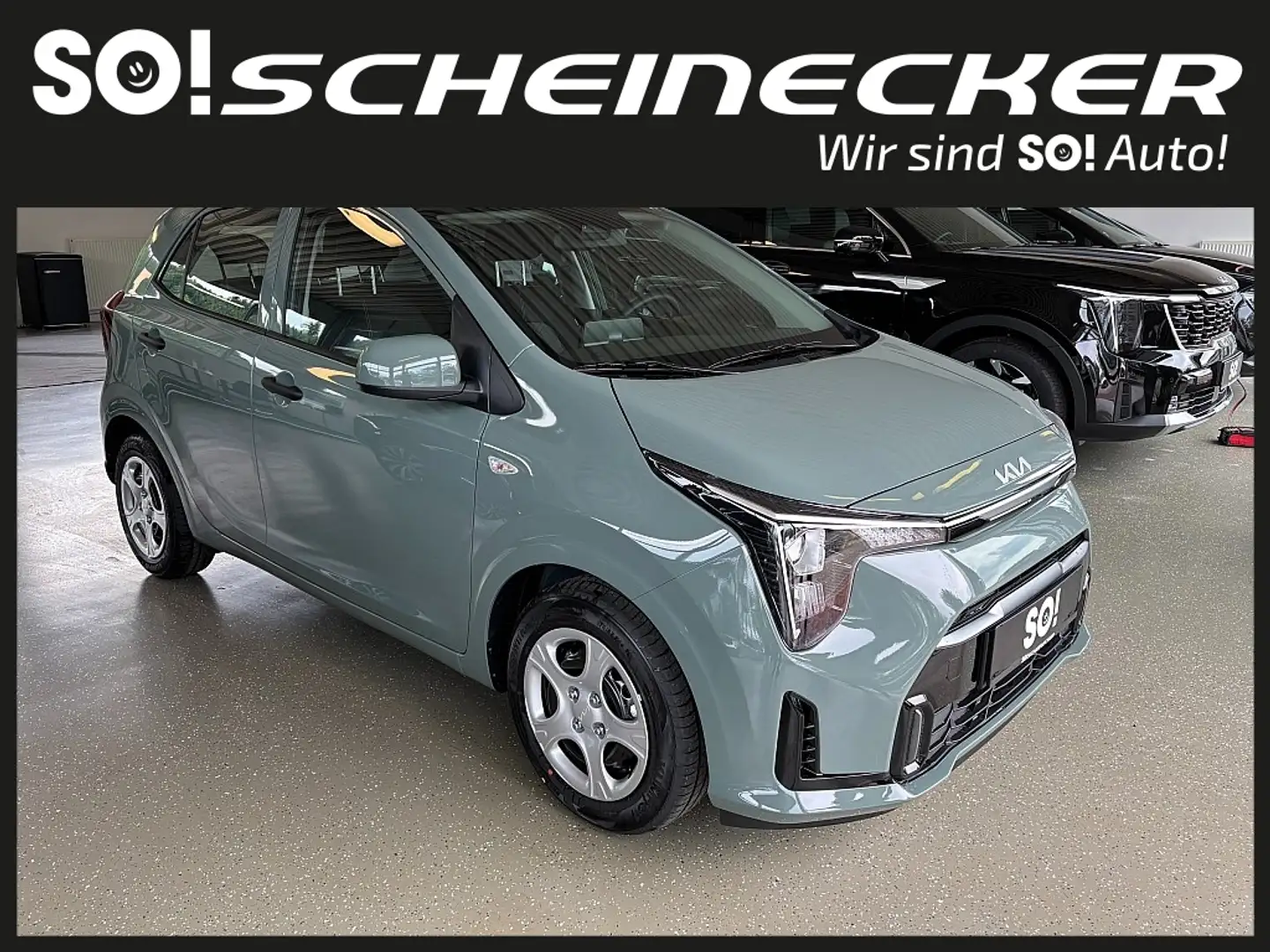 Kia Picanto 1,2 DPI Silber Vert - 1