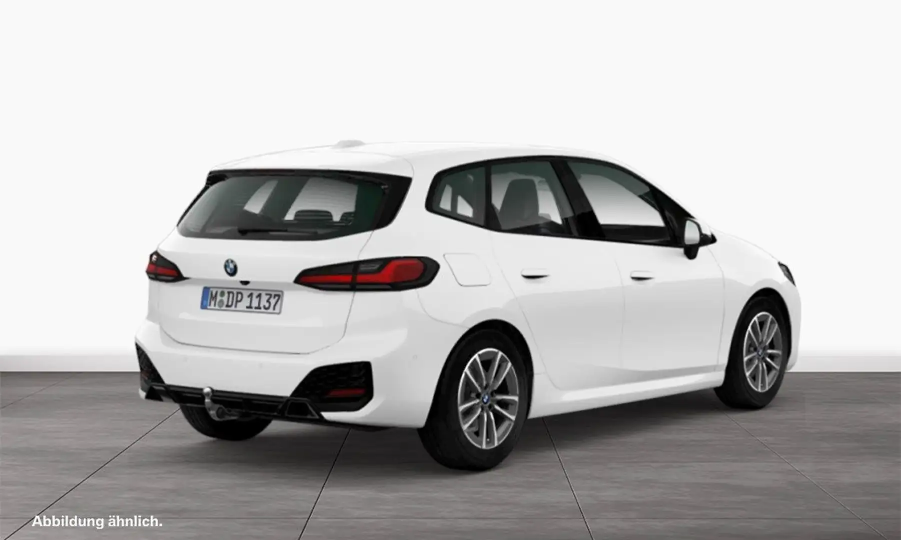 BMW 218 d Active Tourer*M-Sport*AHK*Head Up*Park Assist Pl Weiß - 2