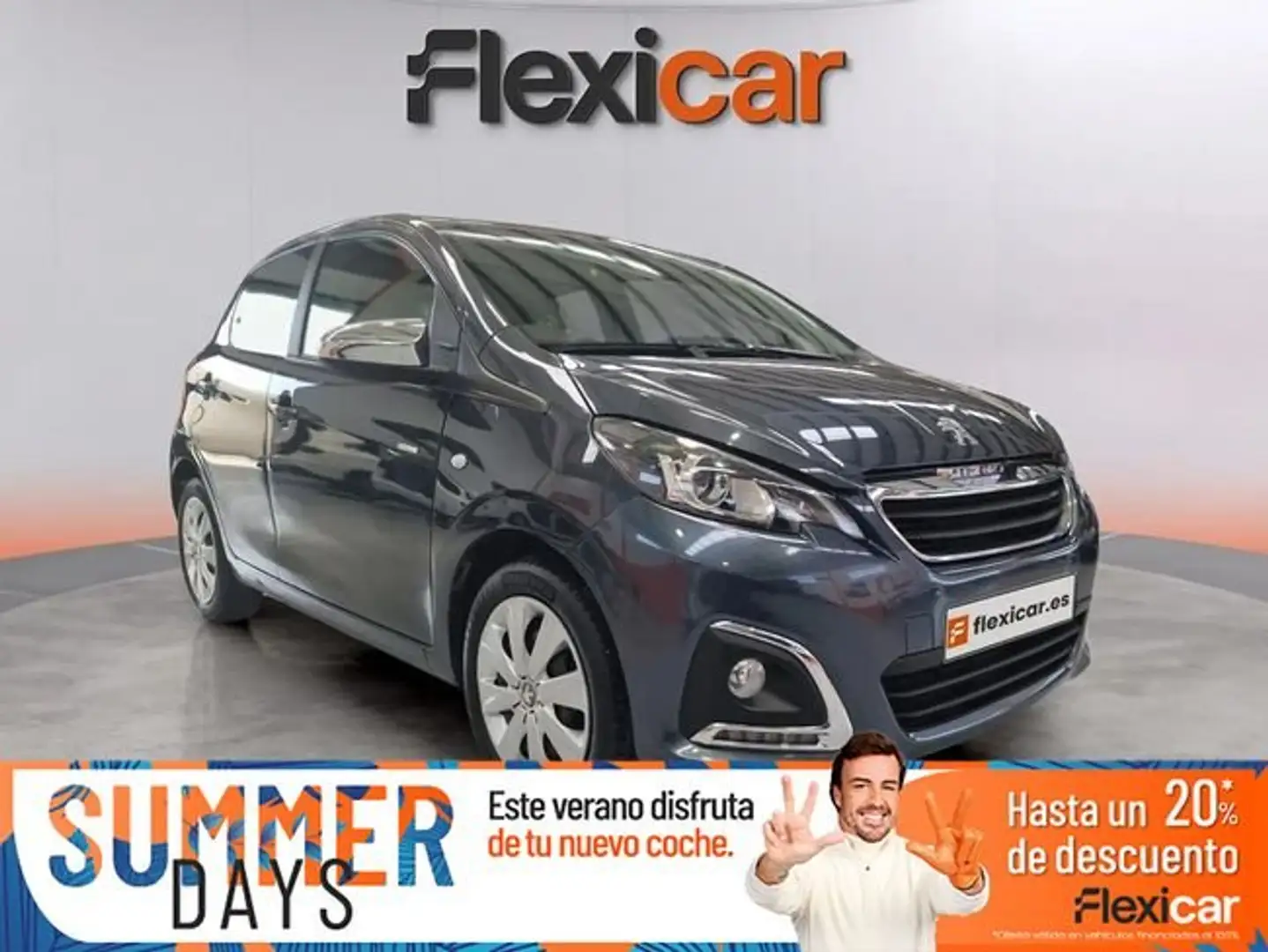 Peugeot 108 Active+VTi+52kW+%2872CV%29 Gris - 1