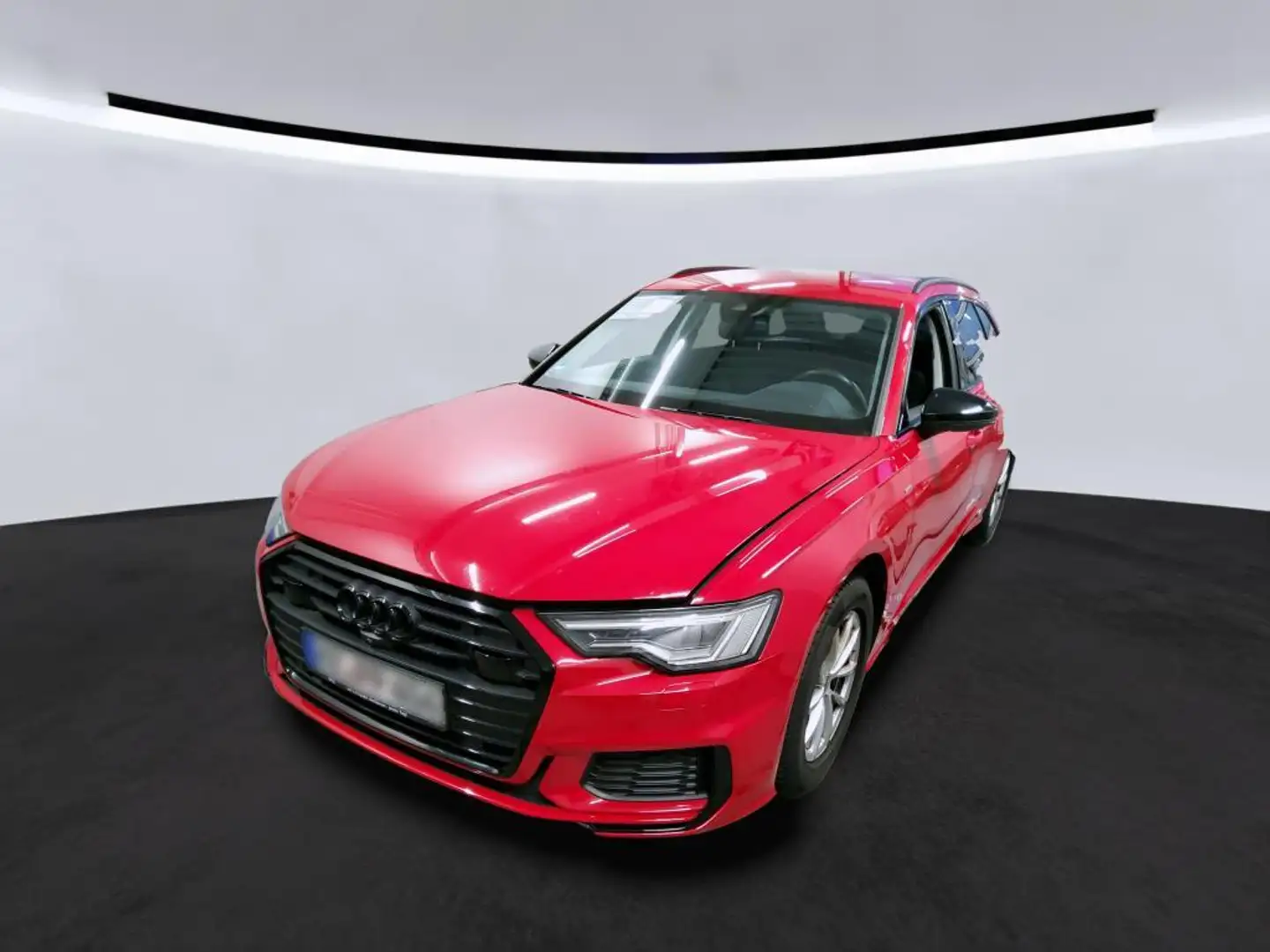 Audi A6 AVANT 40TDi S LINE/BLACK/MTRX/ACC/360/AHK/B&O Piros - 1