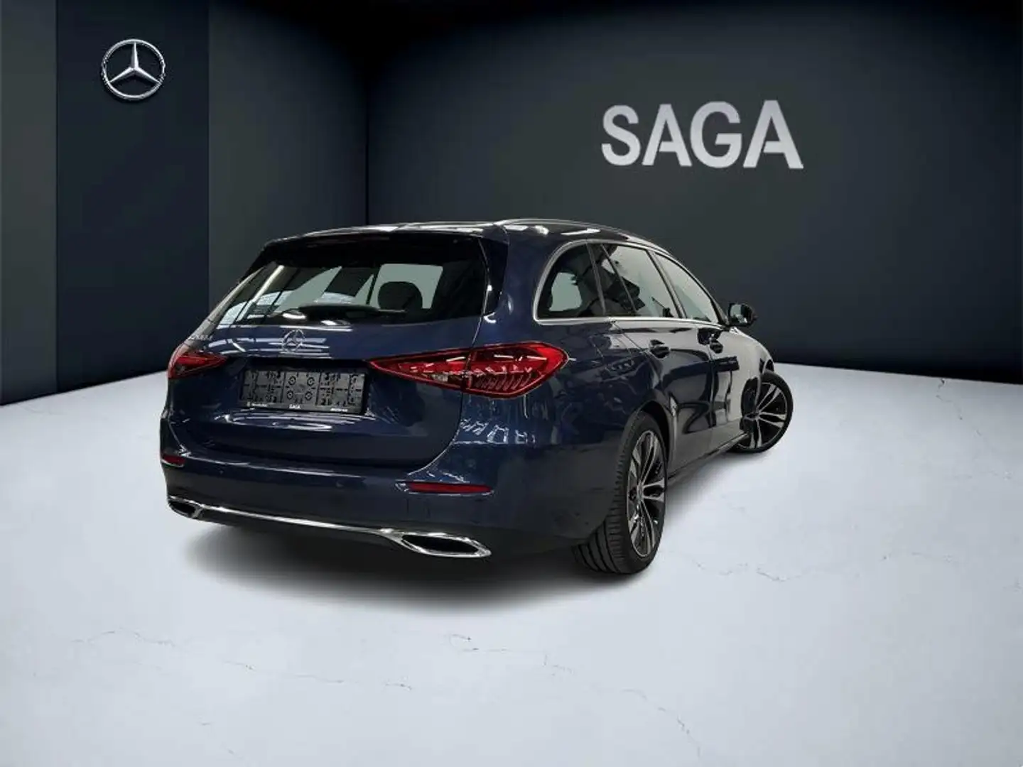 Mercedes-Benz C 200 d Break Luxury Line Bleu - 2