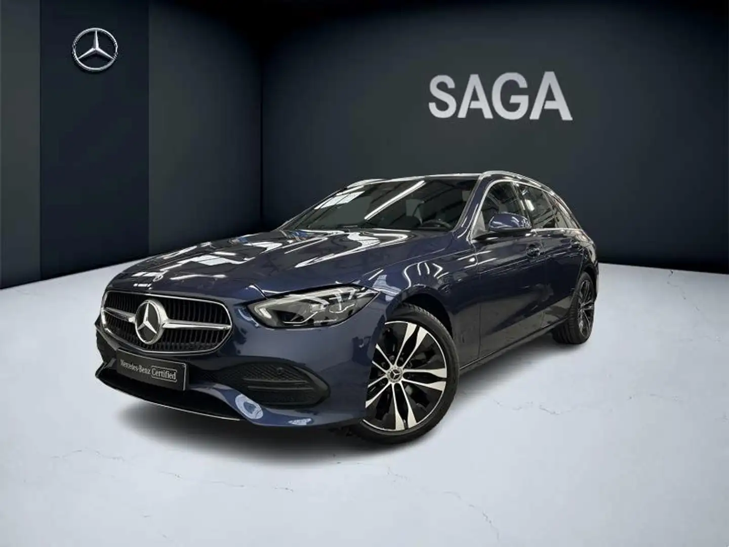 Mercedes-Benz C 200 d Break Luxury Line Bleu - 1