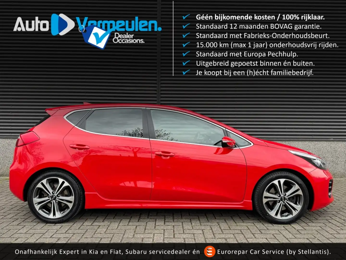 Kia Ceed / cee'd GT-Line Turbo 120PK Rouge - 1