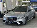 Mercedes-Benz S 400 d lang AMG-Line 4MATIC Aut. Silber - thumbnail 13