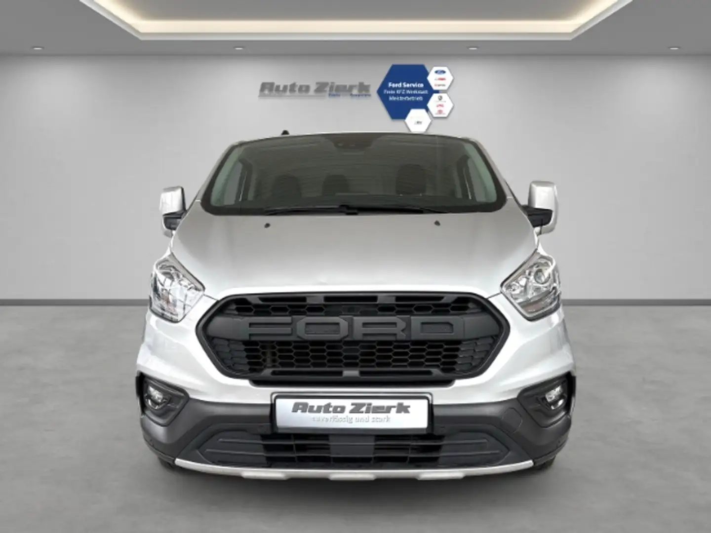 Ford Transit Custom Kasten 300 L2 Trail 2.0 AHK NAVI RFK Silber - 2