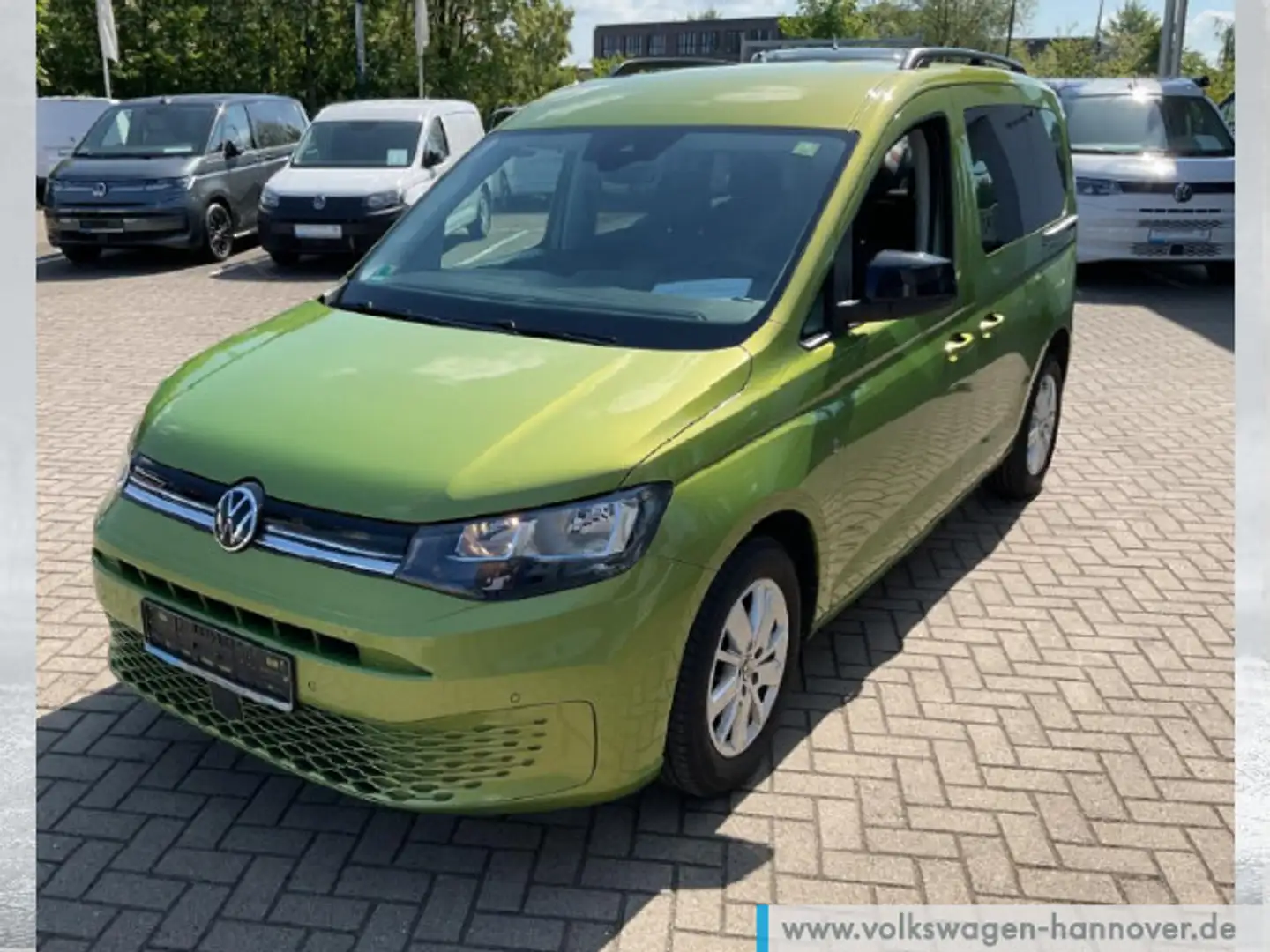 Volkswagen Caddy 2.0 TDI Life Navi PDC SHZ Grün - 1