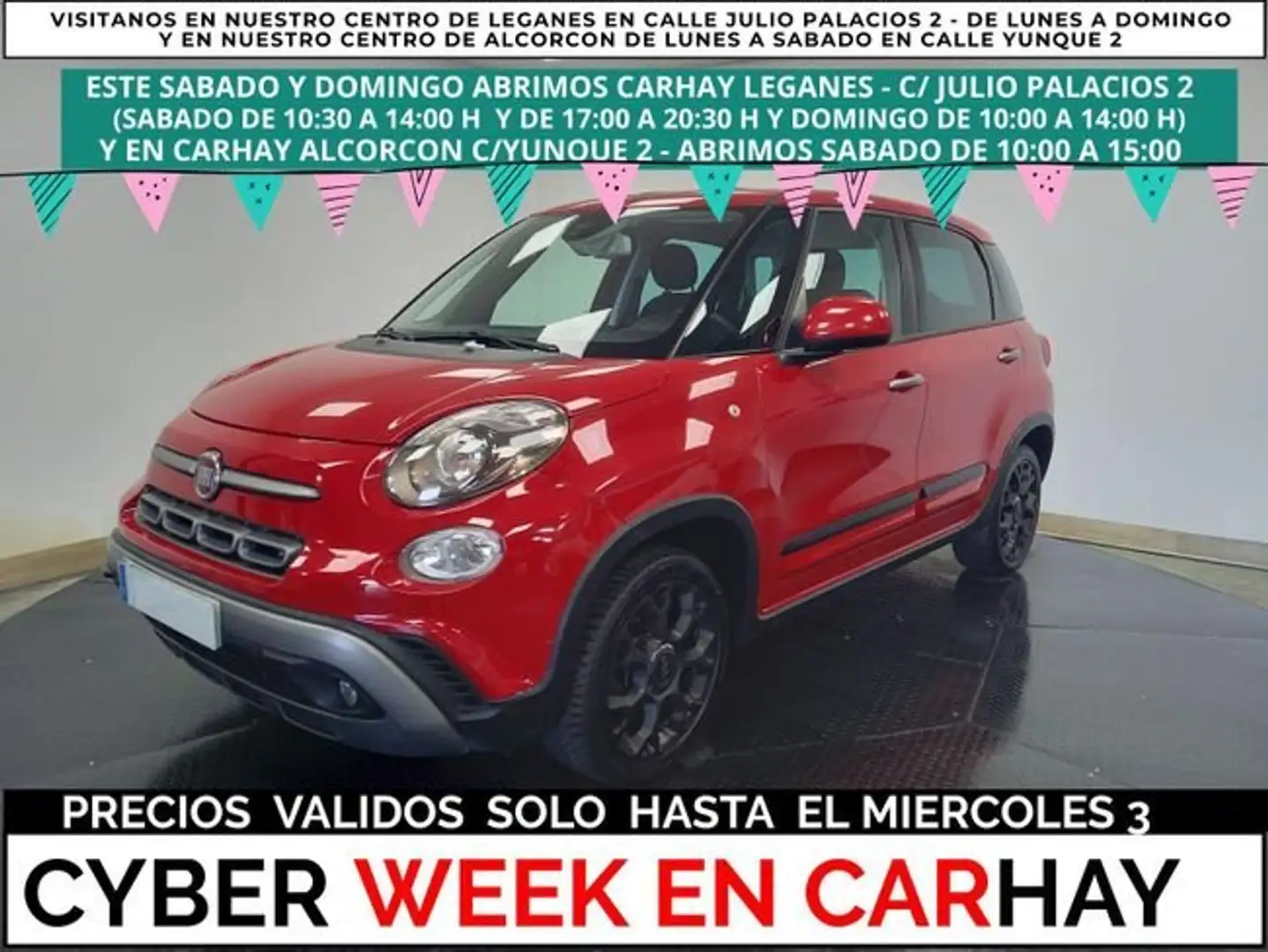 Fiat 500L CROSS 1.3 MULTIJET CROSS (EU6D-TEMP) Rosso - 1