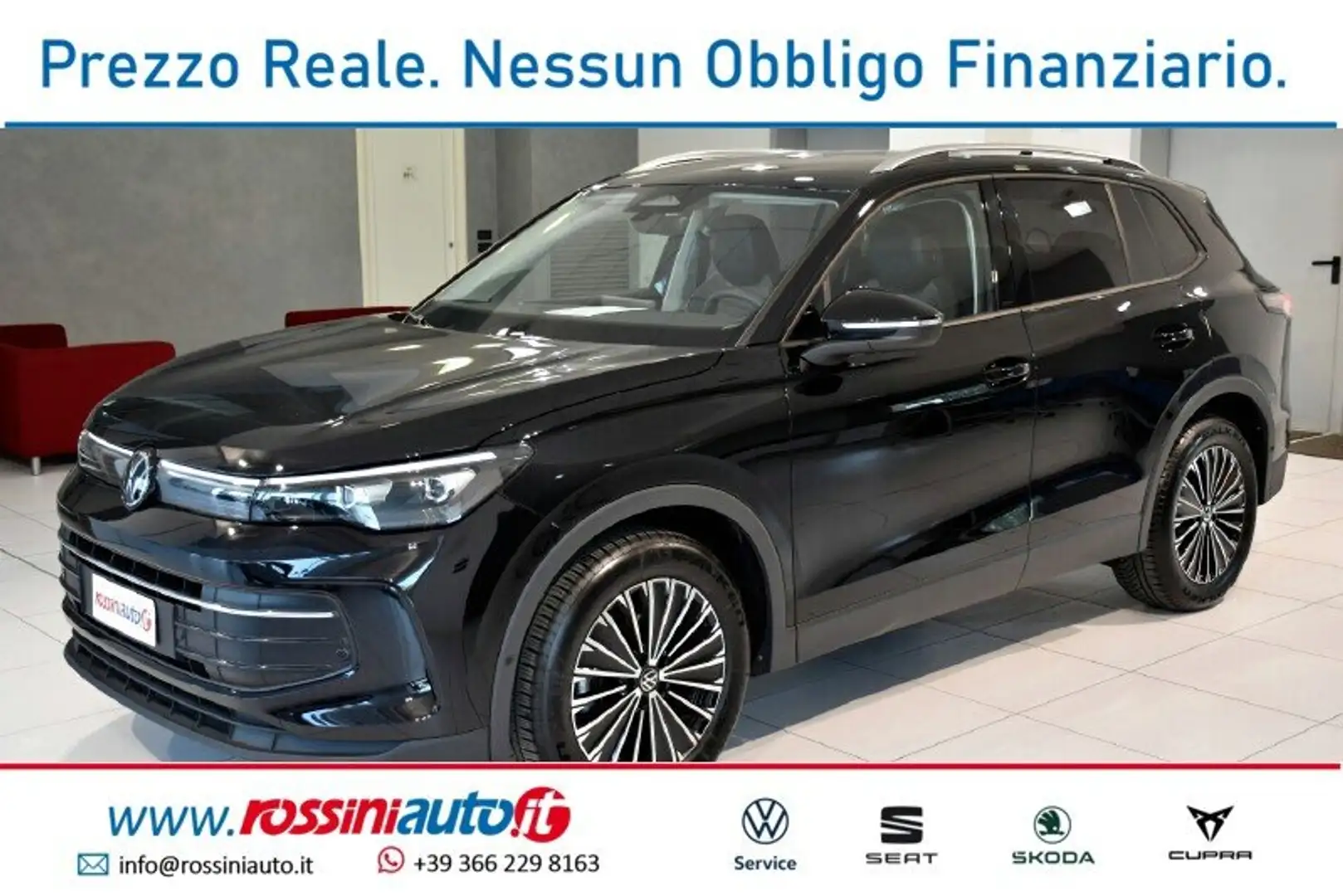 Volkswagen Tiguan 1.5 ETSI 130 CV DSG LIFE + I.Q LED + R18 + GANCIO Noir - 1