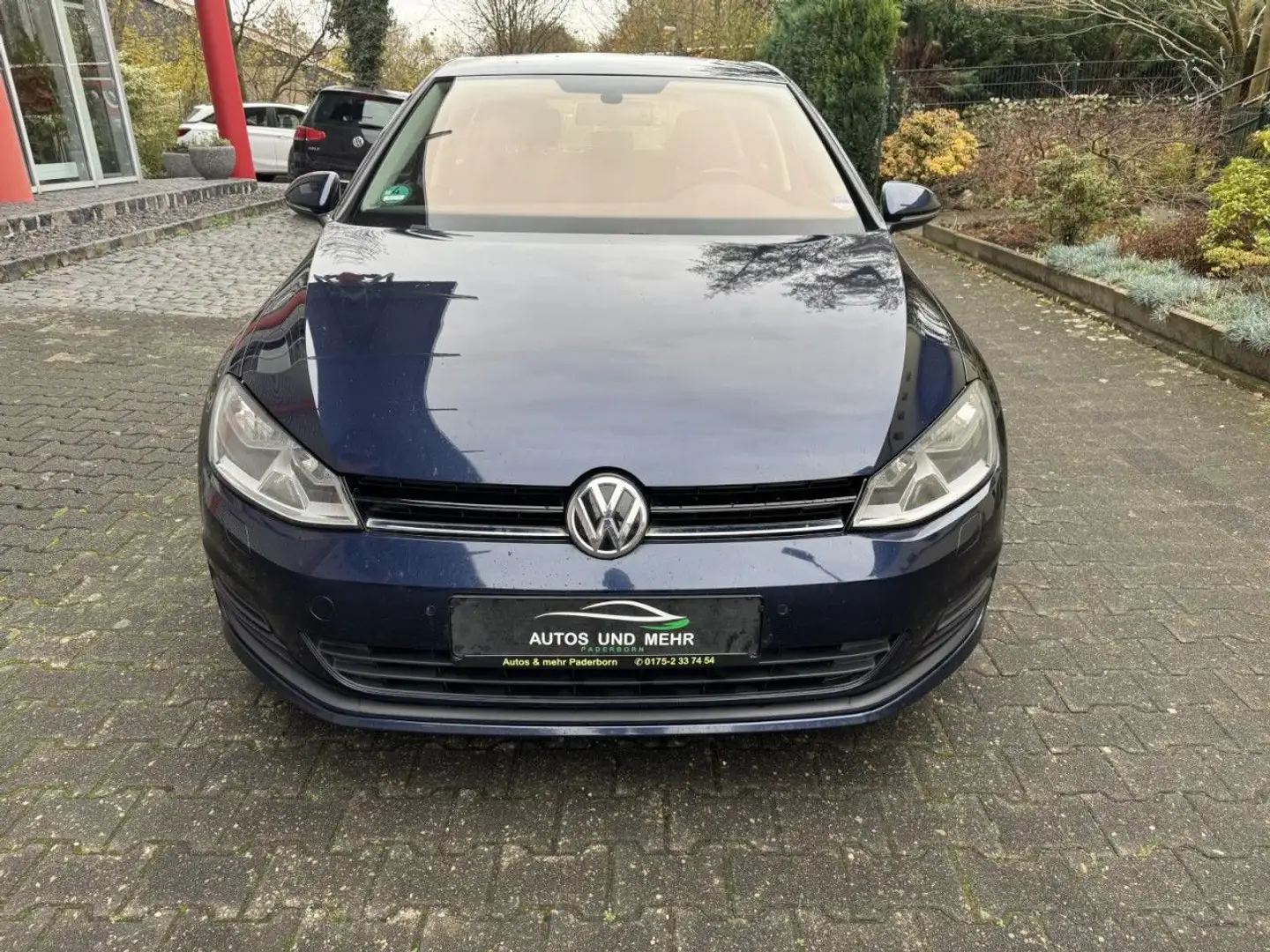 Volkswagen Golf VII Lim. Trendline BMT Klima Navi Bleu - 2