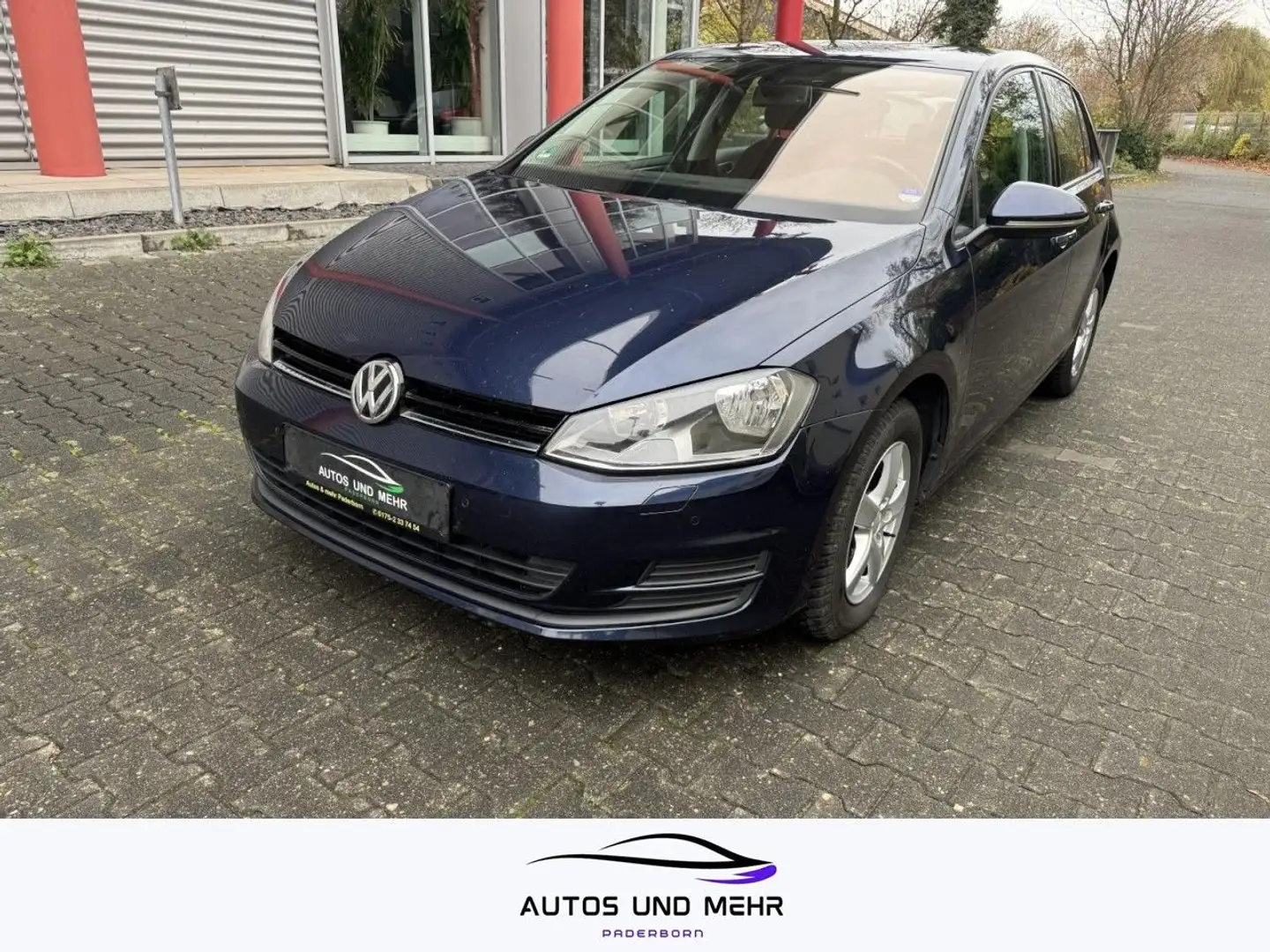 Volkswagen Golf VII Lim. Trendline BMT Klima Navi Bleu - 1