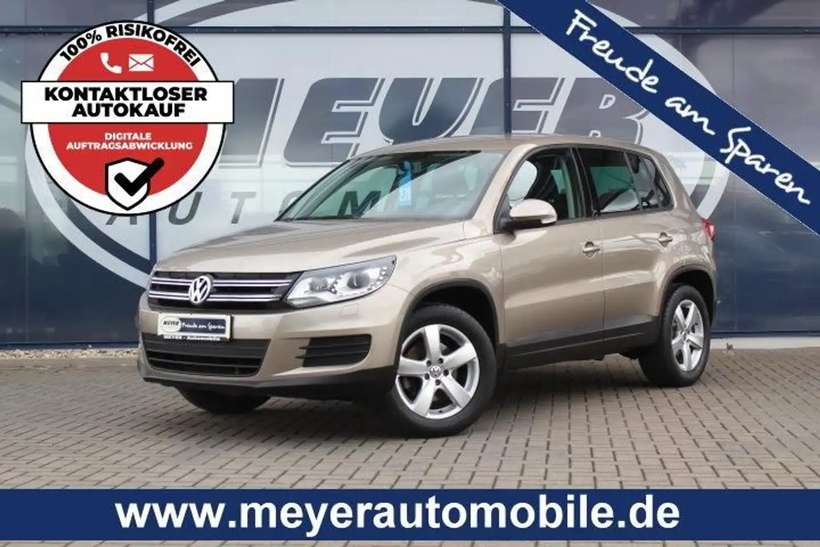 Volkswagen Tiguan Für Gewerbe, Ex-/Import Beige - 1