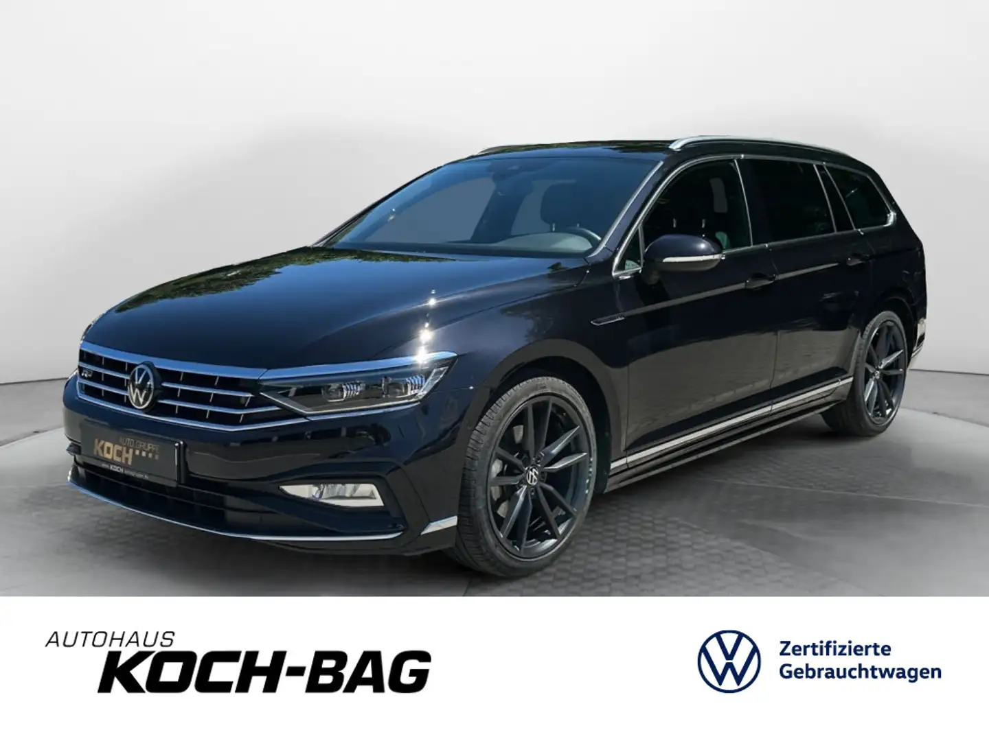 Volkswagen Passat Variant 2.0TDI Elegance DSG R-Line Navi L Zwart - 1