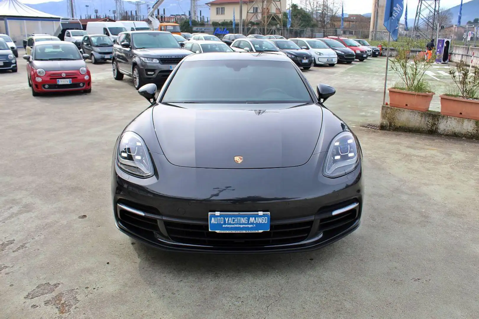 Porsche Panamera 4S Diesel Gris - 2