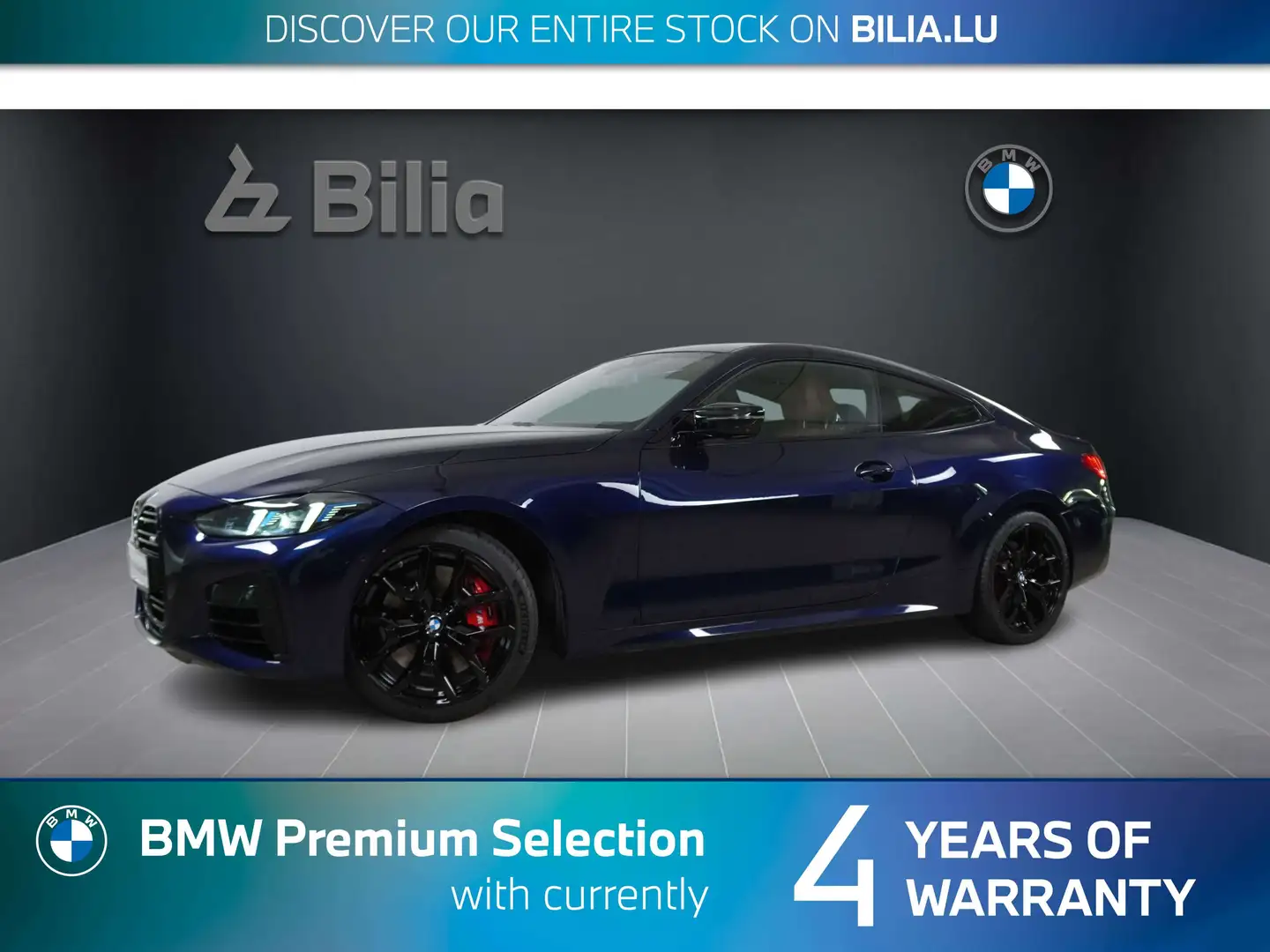 BMW 440 M440i xDrive LCI Bleu - 1