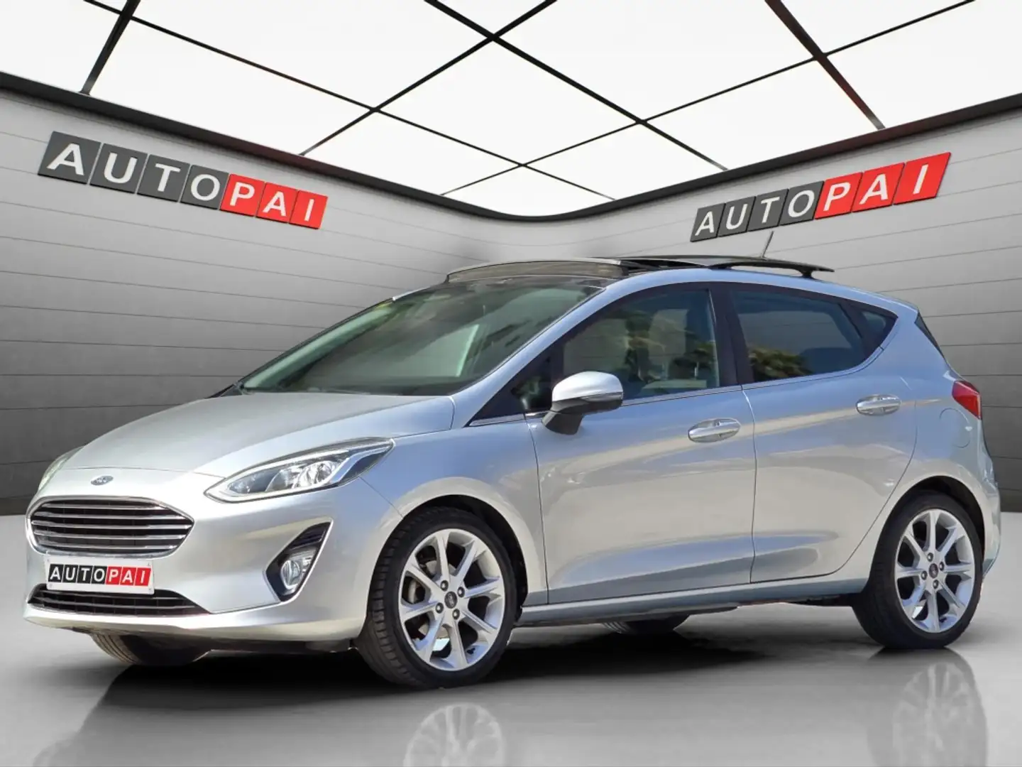 Ford Fiesta Vignale 1.0 EcoBoost S/S 100 Plateado - 1