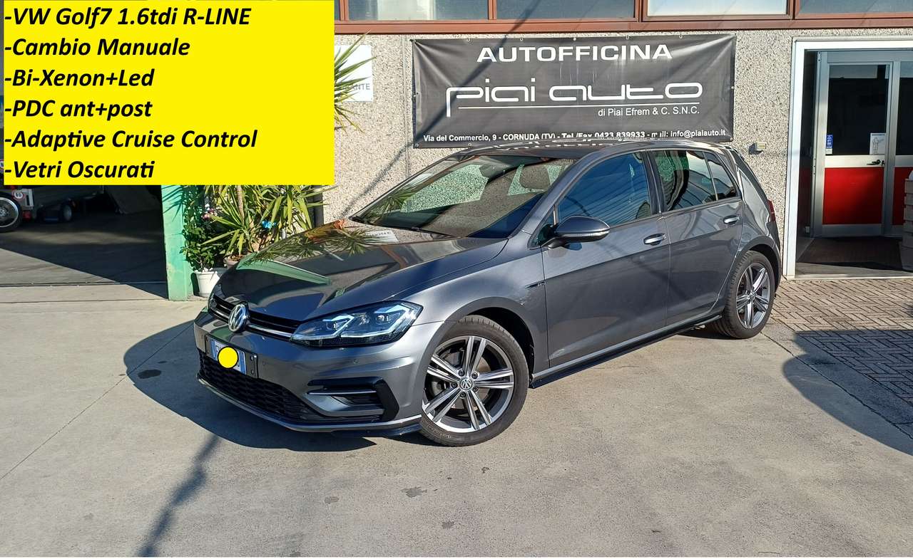 Volkswagen Golf VII 5p 1.6 tdi Sport 115cv R-LINE Nazionale