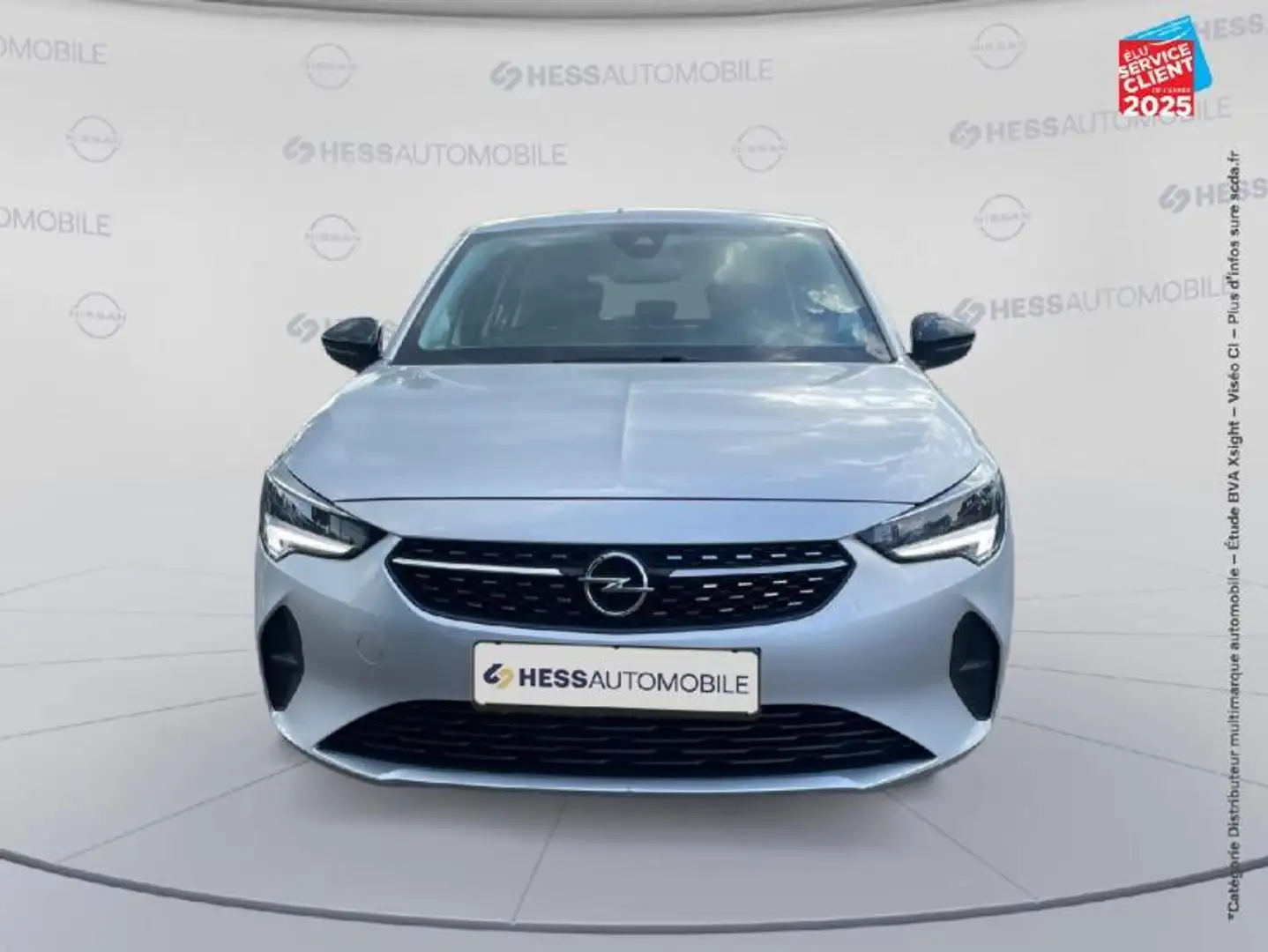 Opel Corsa-e 1.2 75ch Elegance Business GPS Carplay Gris - 2