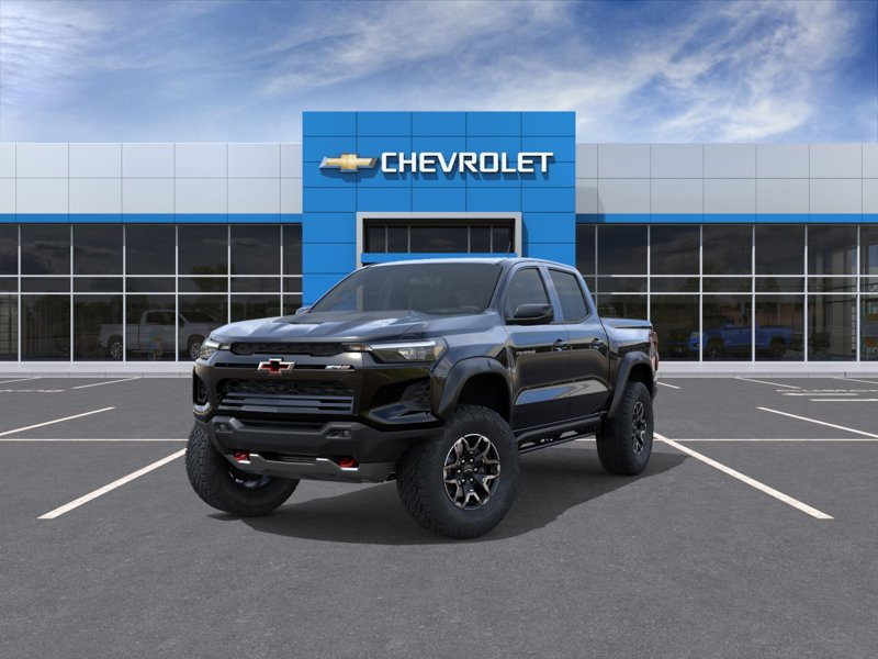 Black 2026 Chevrolet Colorado Pickup Truck Four-Wheel Drive Automatic