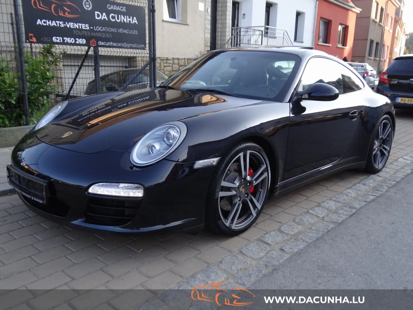 Porsche 997 4S 3.8 PDK 385 CUIR INTEGRAL, NAVI, PACK CRONO,ECH Noir - 1