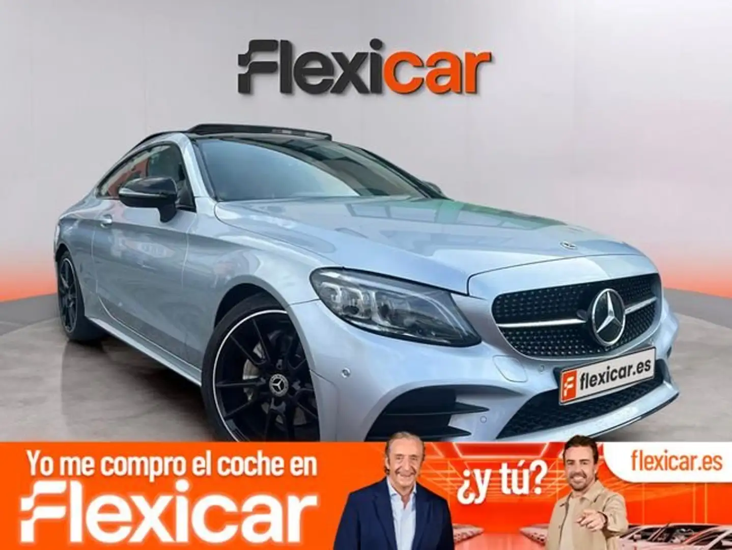 Mercedes-Benz C 220 Coupé d Gris - 1
