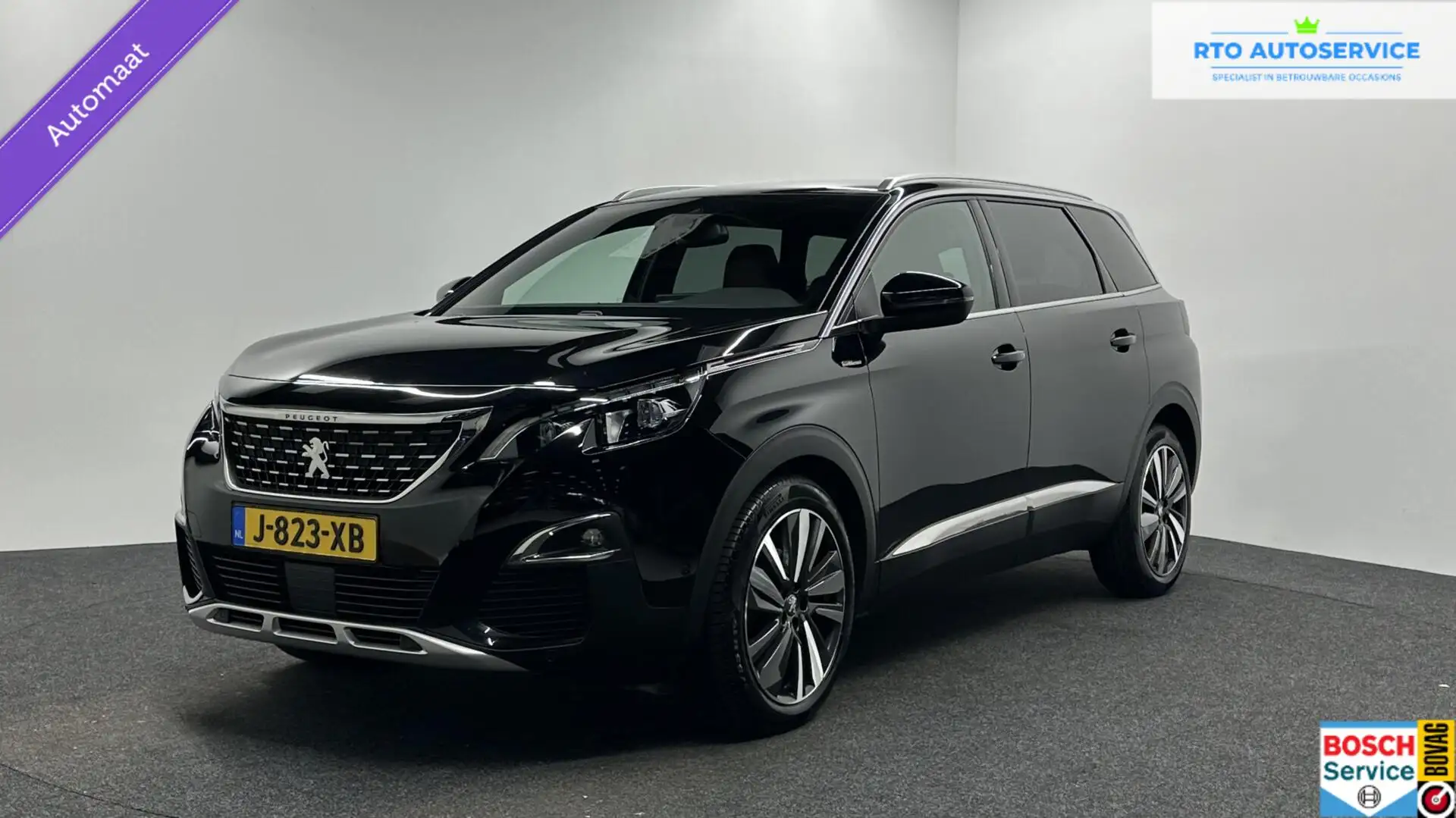 Peugeot 5008 1.2 PureTech GT-Line Avantage LEER CAMERA CRUISE C Negro - 1