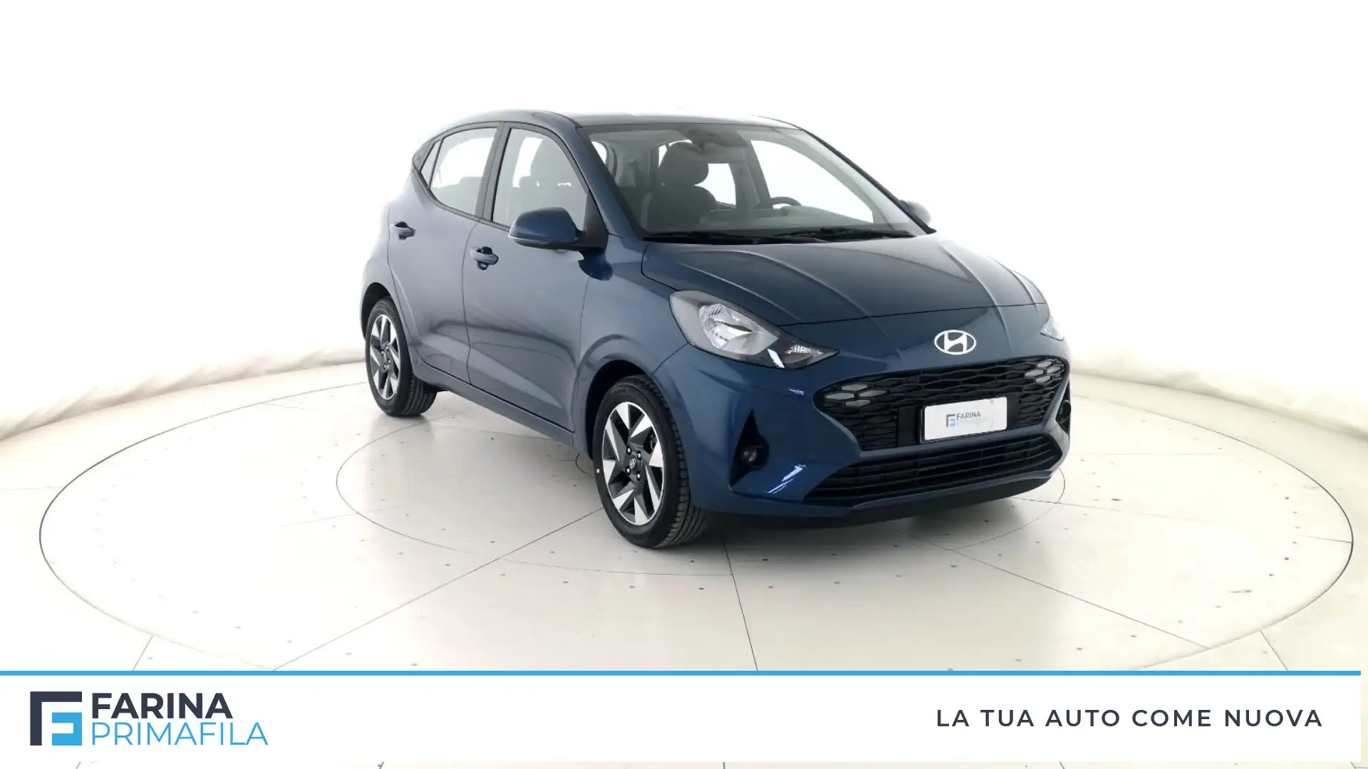 Hyundai i10 1.0 Gpl Connectline Blu/Azzurro - 2