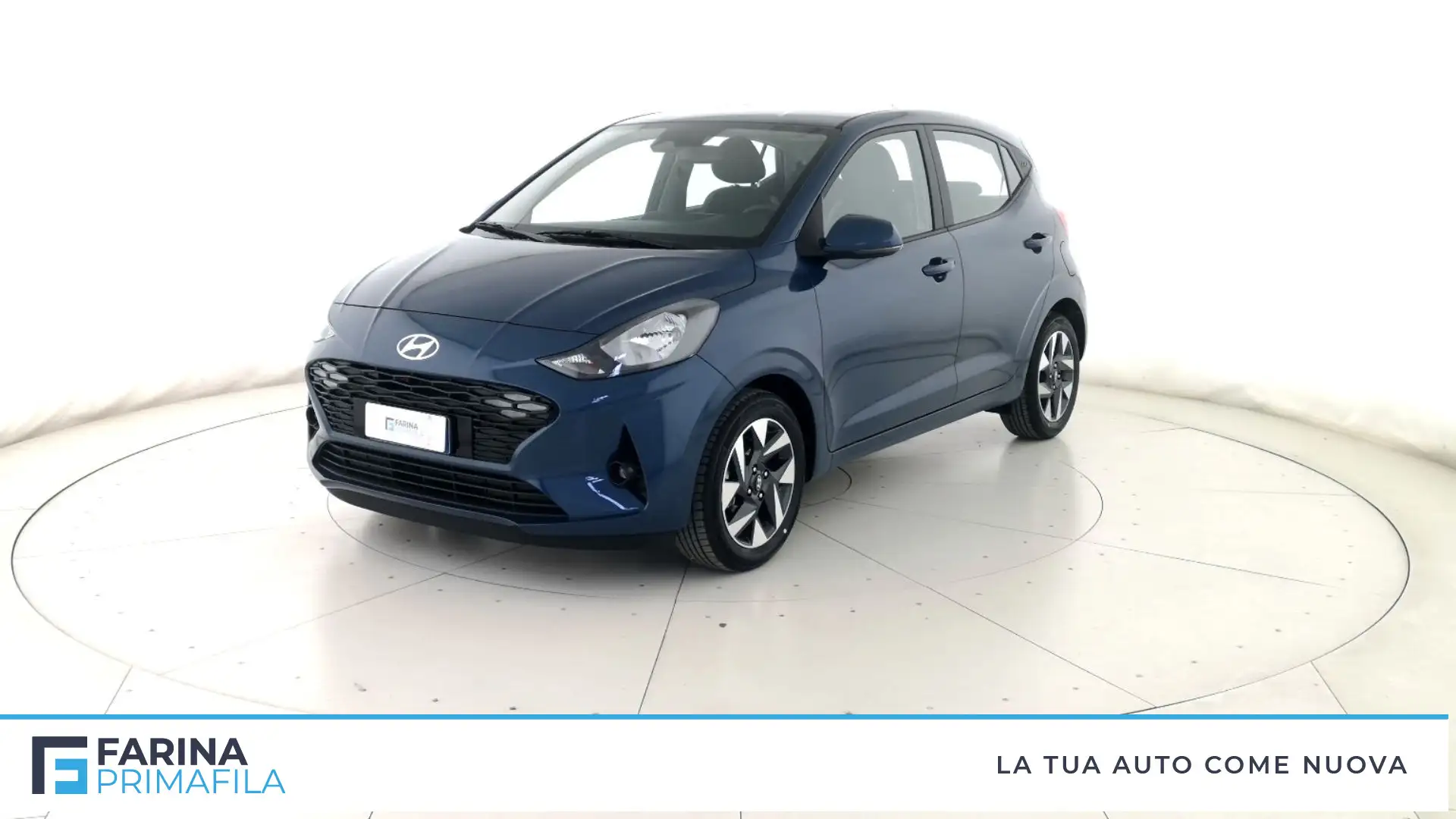 Hyundai i10 1.0 Gpl Connectline Blu/Azzurro - 1