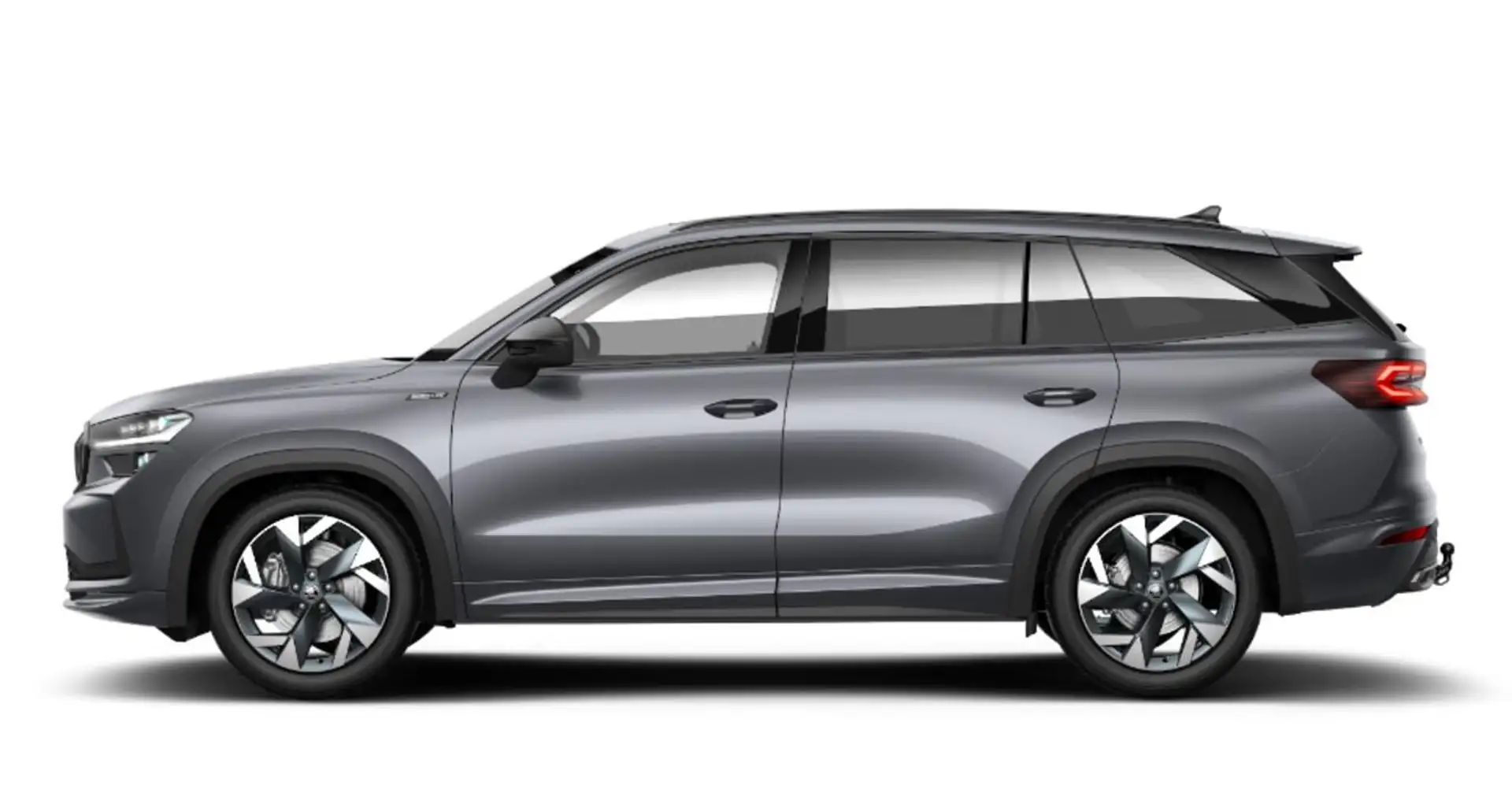 Skoda Kodiaq Sportline 4x4 Sportl AHK Pano Matrix Nav Kessy ... Grau - 2