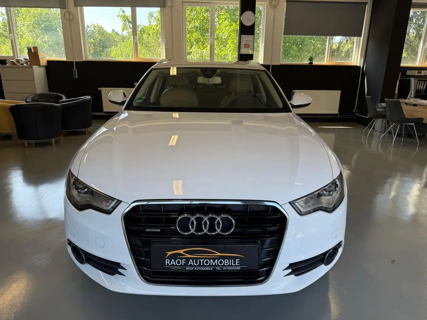 Audi A6 AUDI A6 3.0TDI QUATTRO XENON KAM 2 HAND Wit - 2